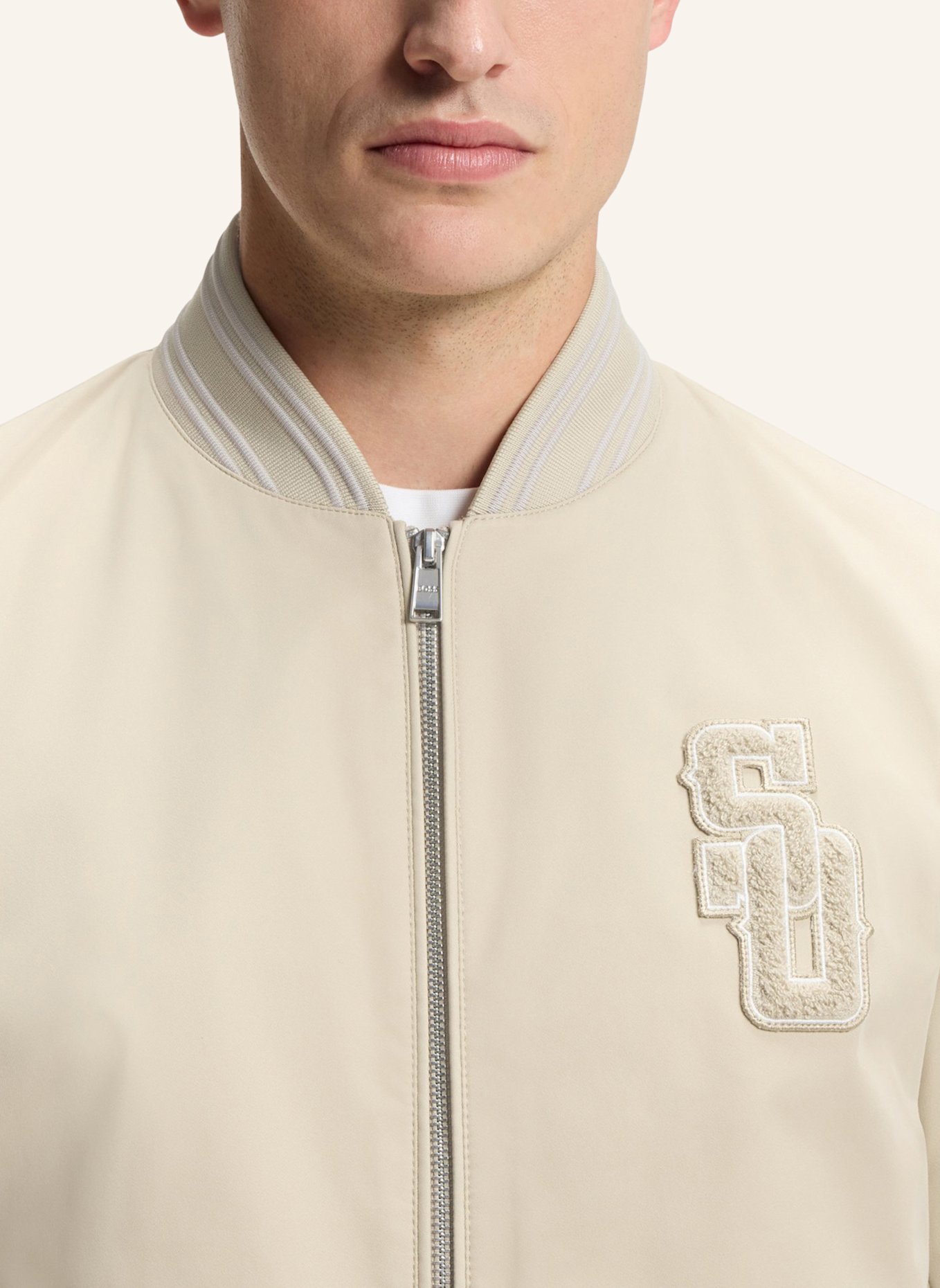 BOSS Casual Jacke H-COMBER_SO: BEIGE