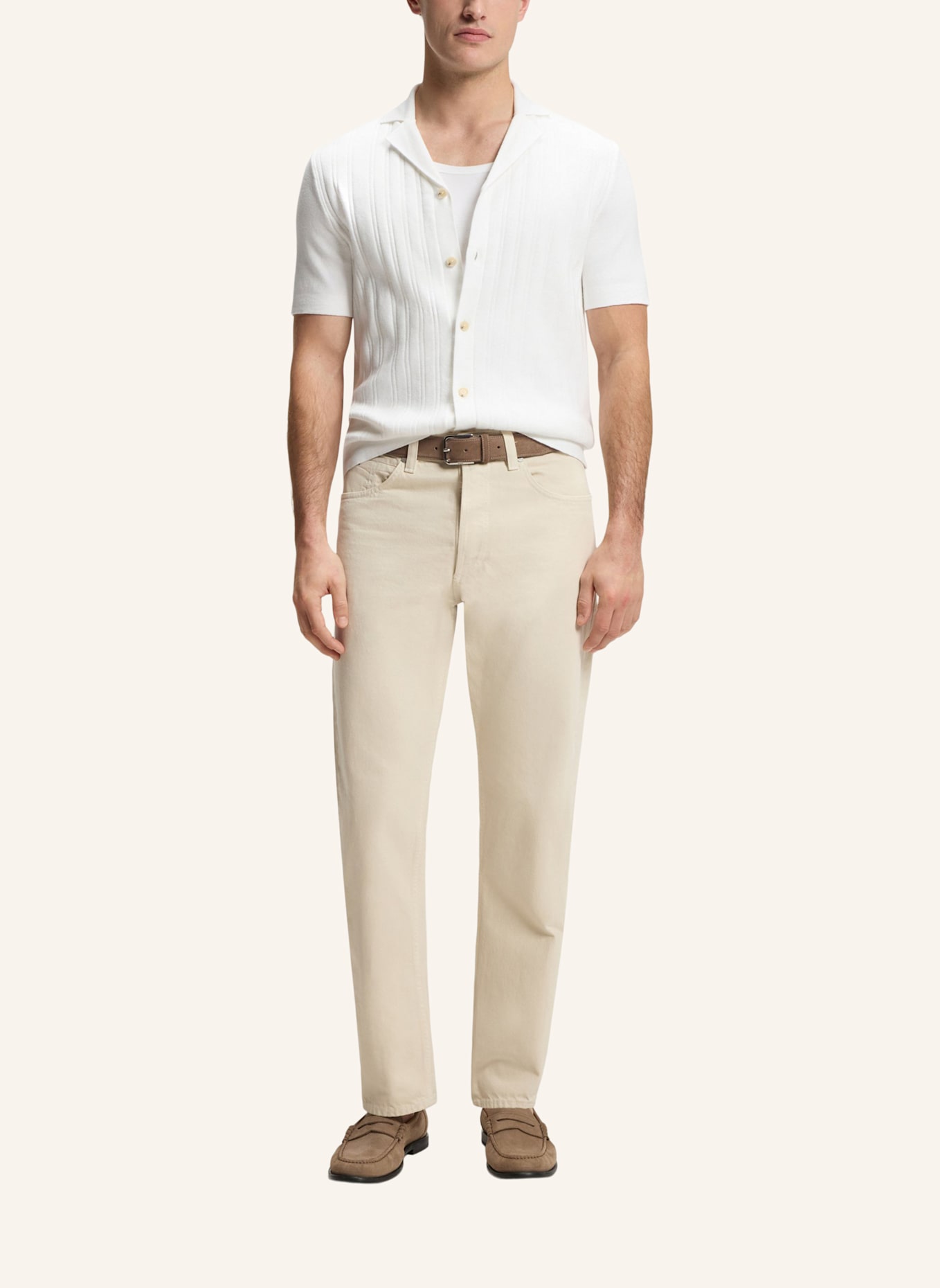 BOSS Pullover C-NERI_SO Regular Fit: WEISS