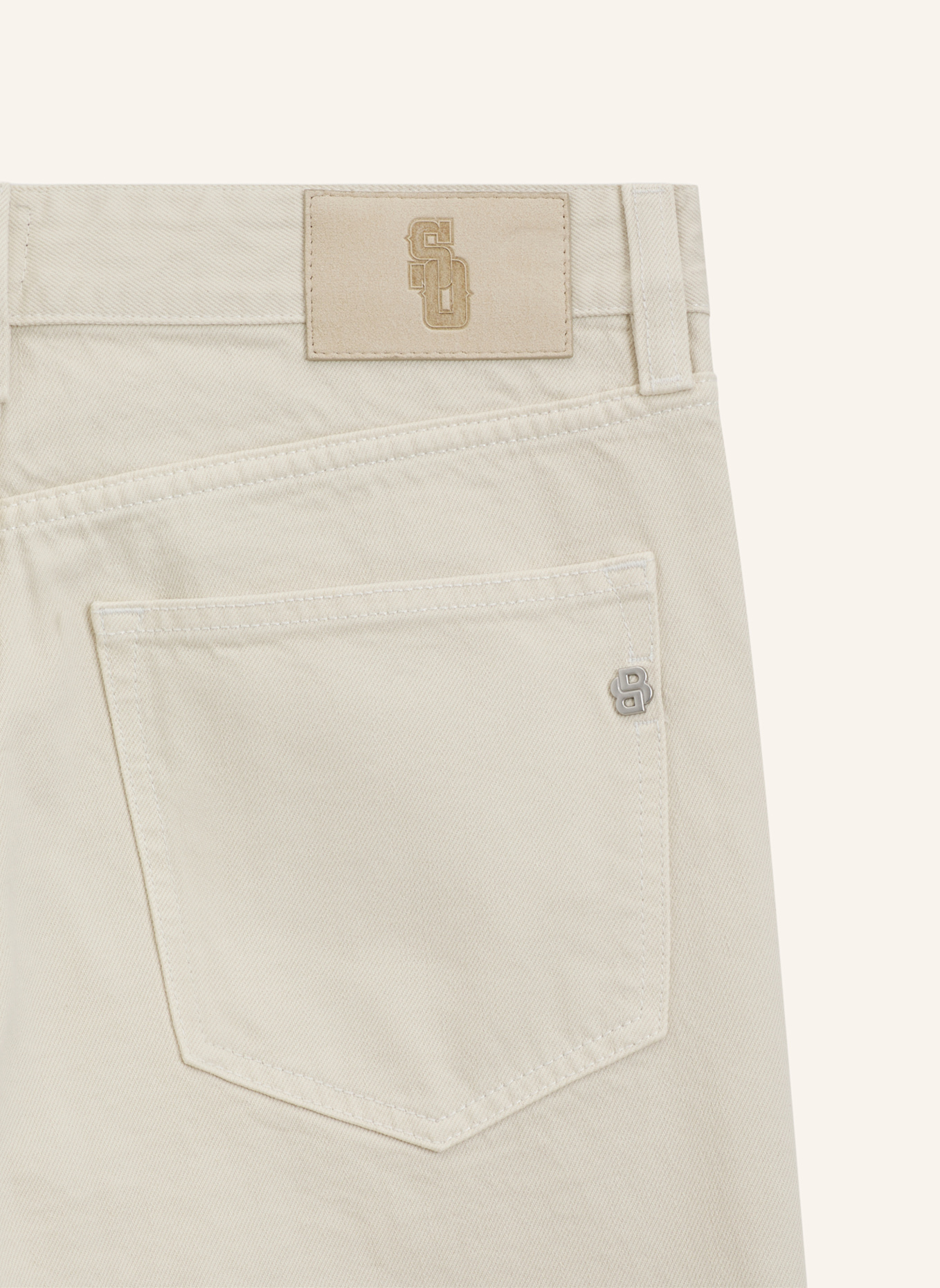 BOSS Jeans AKRON_SO Relaxed Fit: WEISS