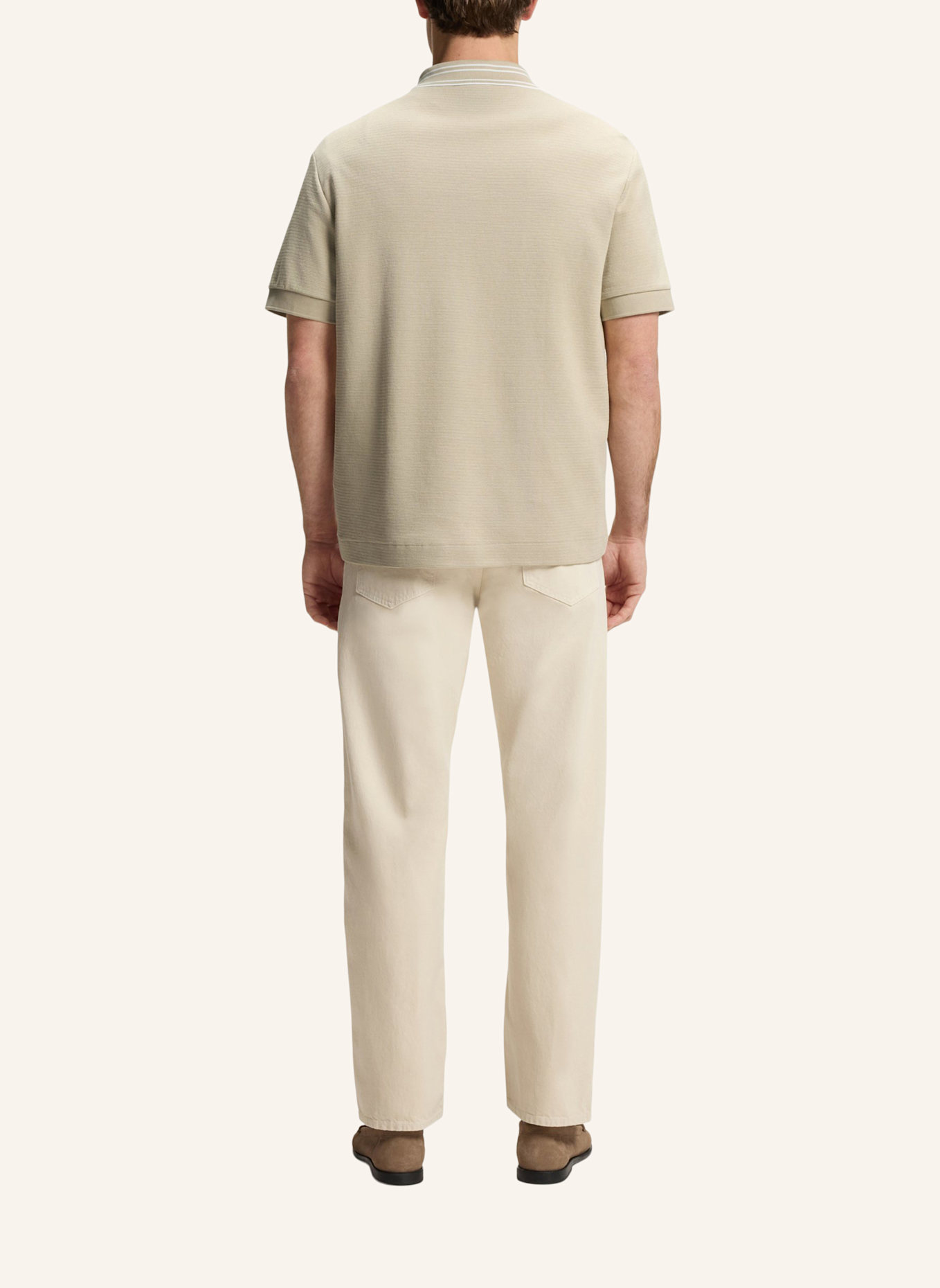BOSS Poloshirt C-PIANO 50_SO Relaxed Fit: BEIGE