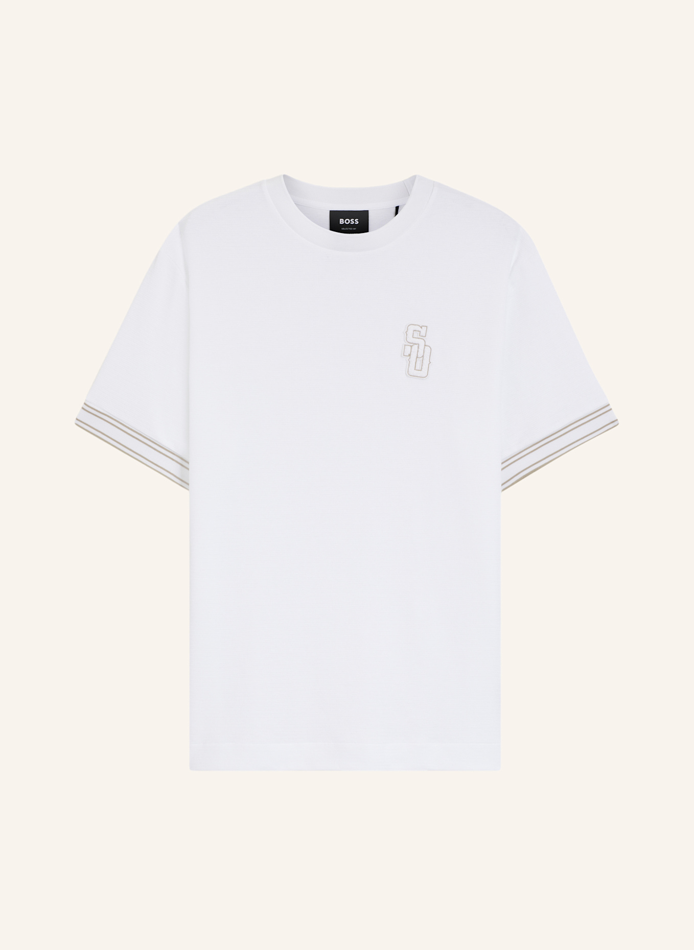 BOSS T-Shirt C-TIGERMAN 50_SO Regular Fit: WEISS