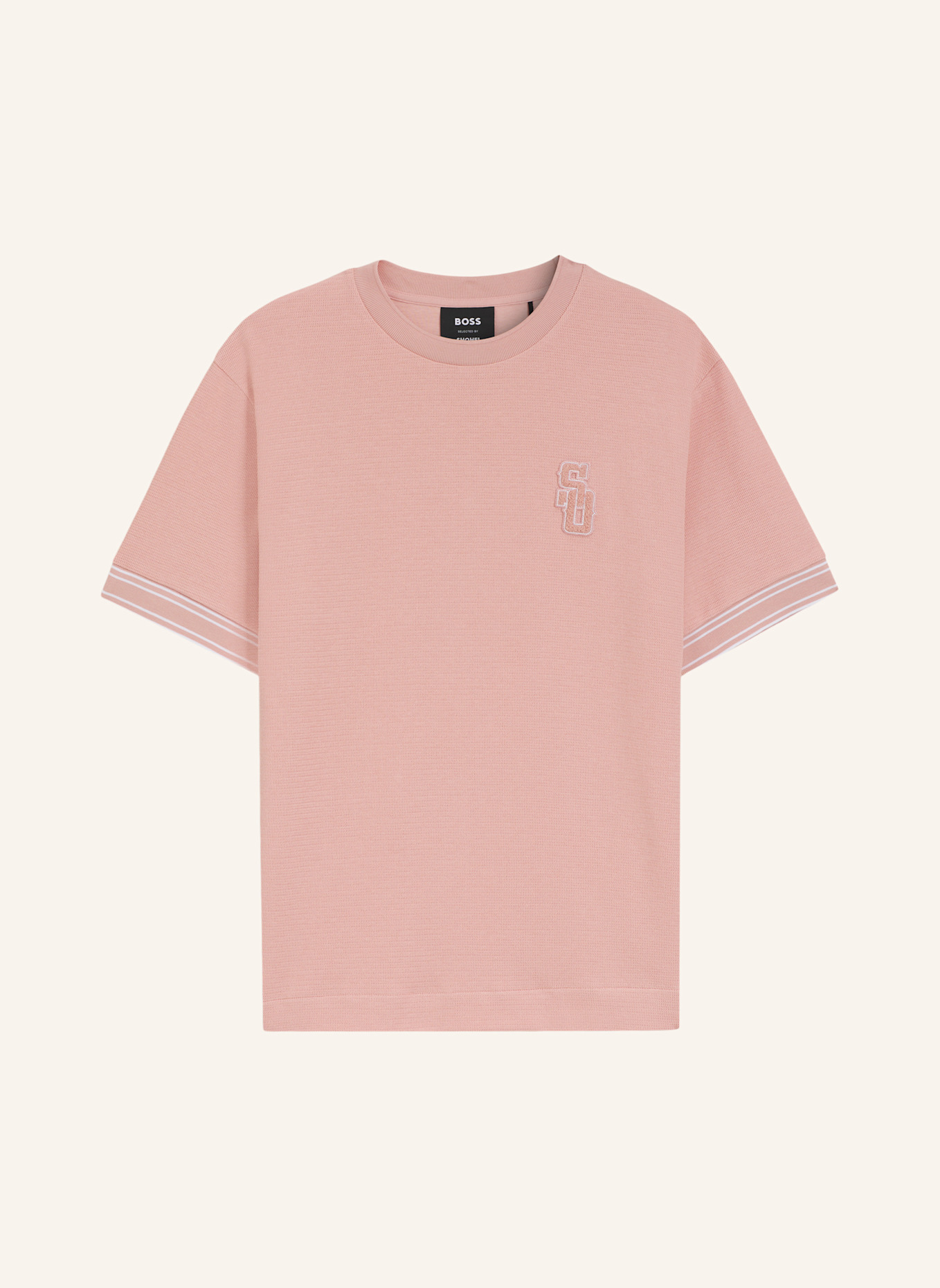 BOSS T-Shirt C-TIGERMAN 50_SO Regular Fit: HELLROSA