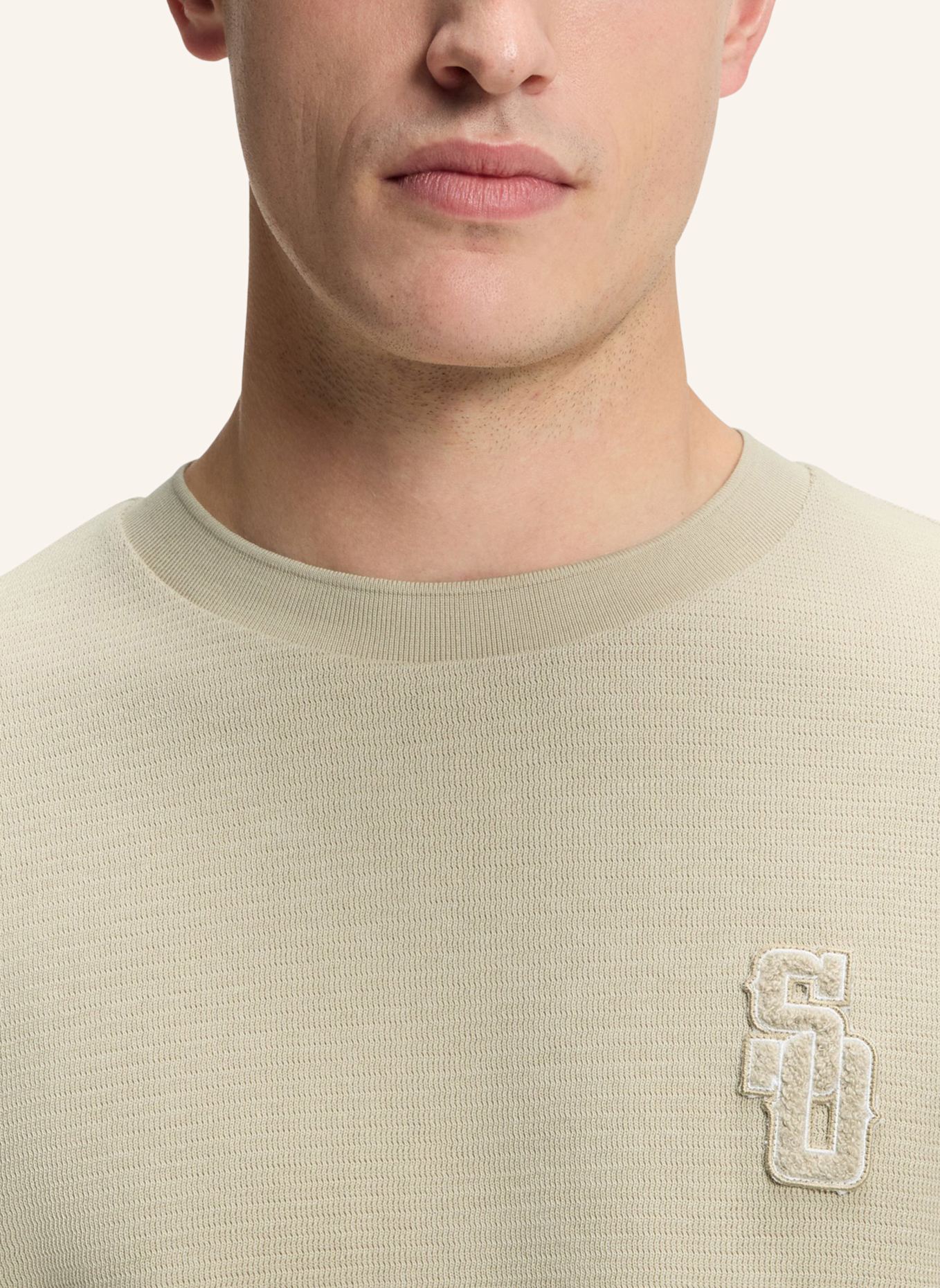 BOSS T-Shirt C-TIGERMAN 50_SO Regular Fit: BEIGE