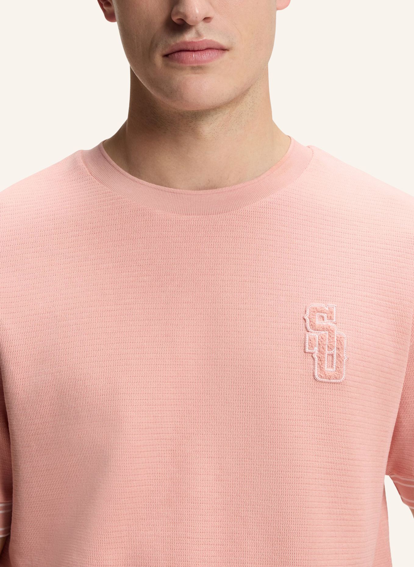 BOSS T-Shirt C-TIGERMAN 50_SO Regular Fit: HELLROSA