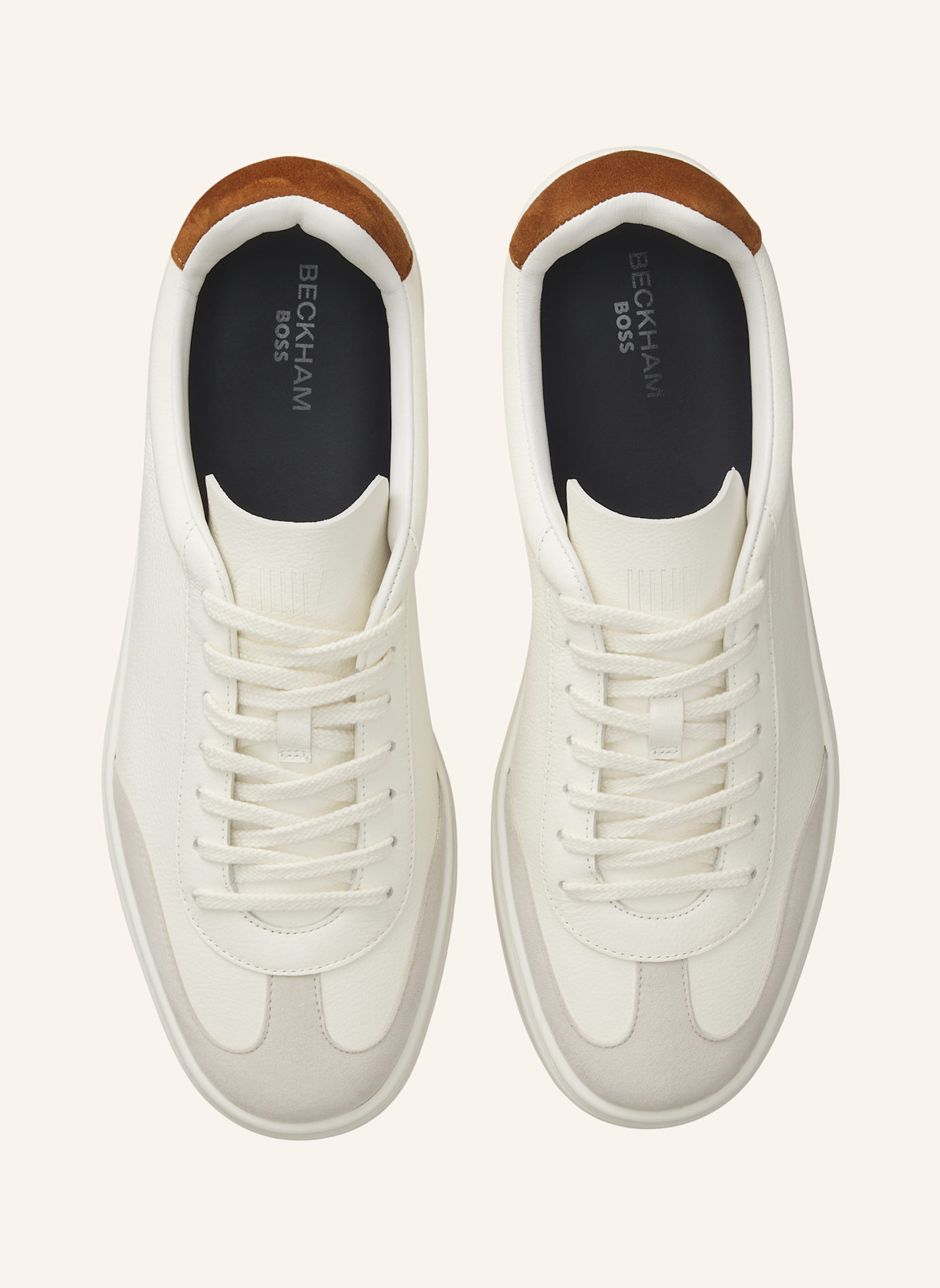 BOSS Sneaker ZAREK_TENN_SDDR_DB: WEISS