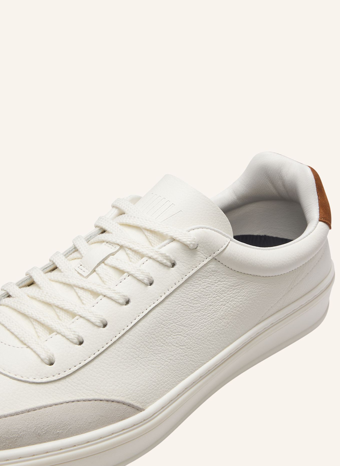 BOSS Sneaker ZAREK_TENN_SDDR_DB: WEISS