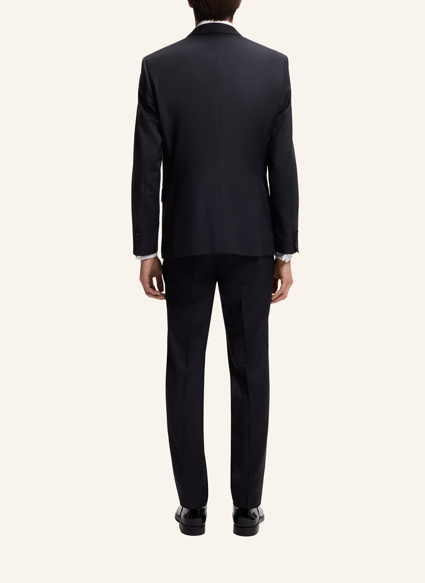 BOSS Smoking-Sakko HUGE Slim Fit: DUNKELBLAU