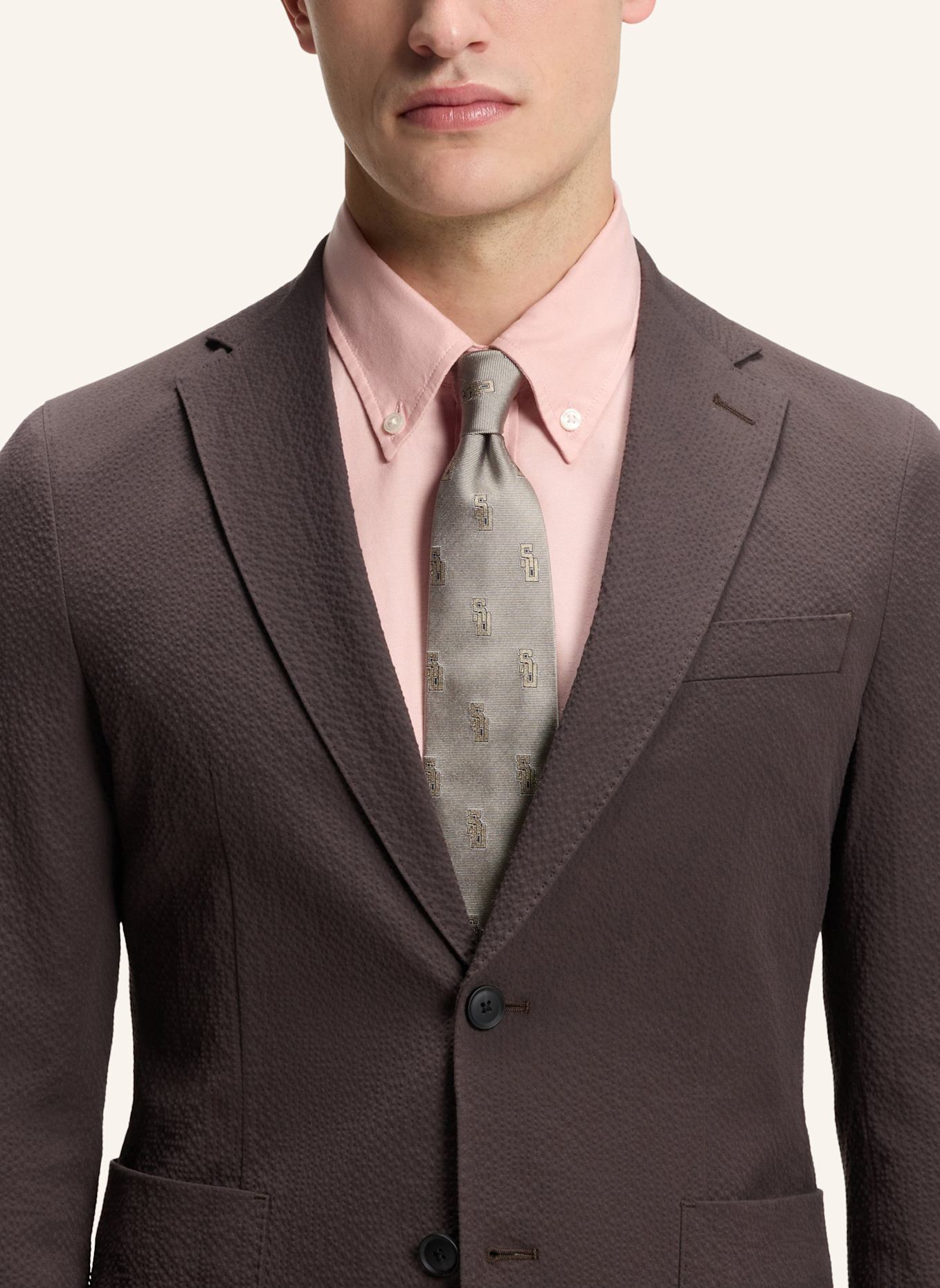 BOSS Krawatte H-TIE CM7.5_ SO: BEIGE