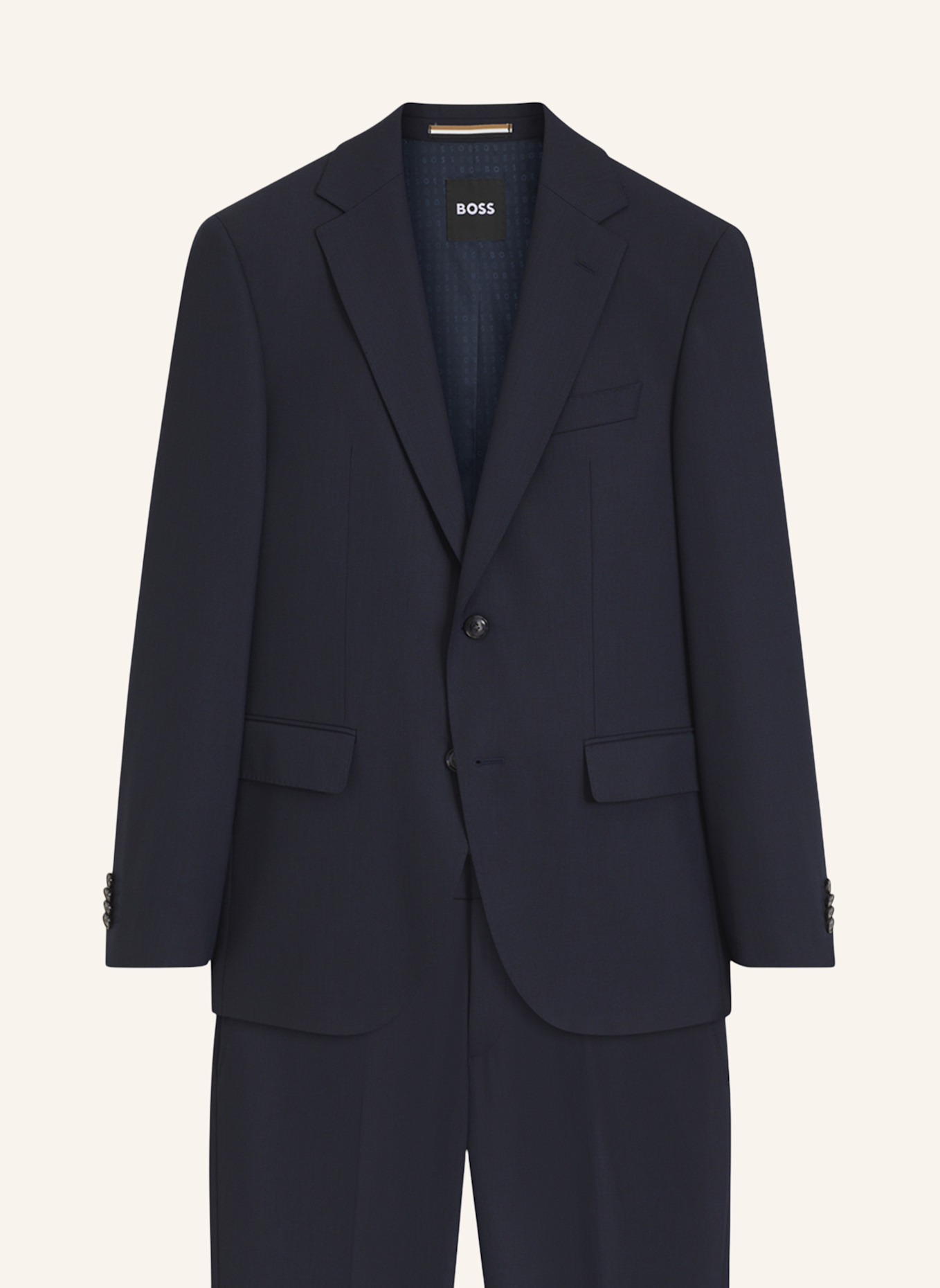 BOSS Business Anzug H-JECKSON-2PCS-253 Regular Fit: DUNKELBLAU