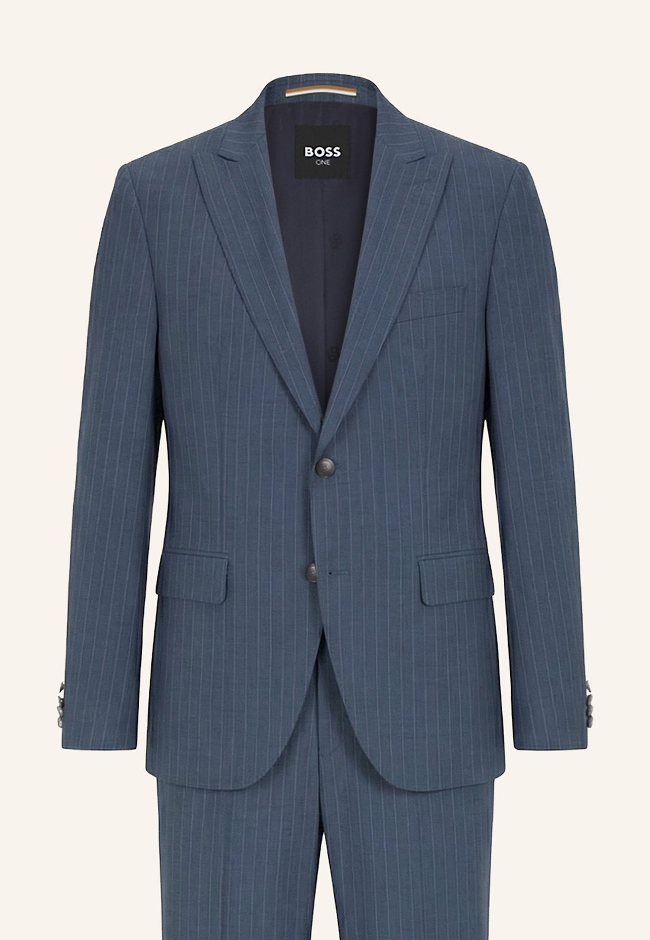 BOSS Business Anzug H-JECKSON-2PCS-PK261 Regular Fit: BLAU/ BLAUGRAU