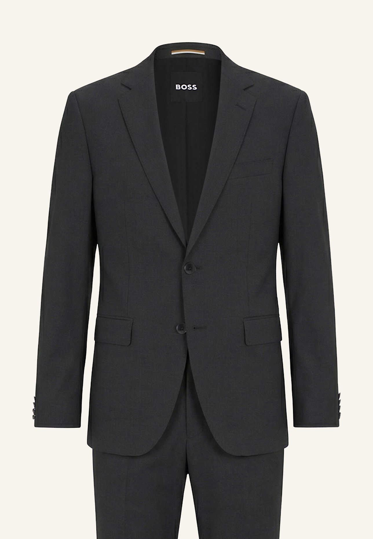BOSS Business Anzug H-JECKSON-2PCS-224 Regular Fit: DUNKELGRAU
