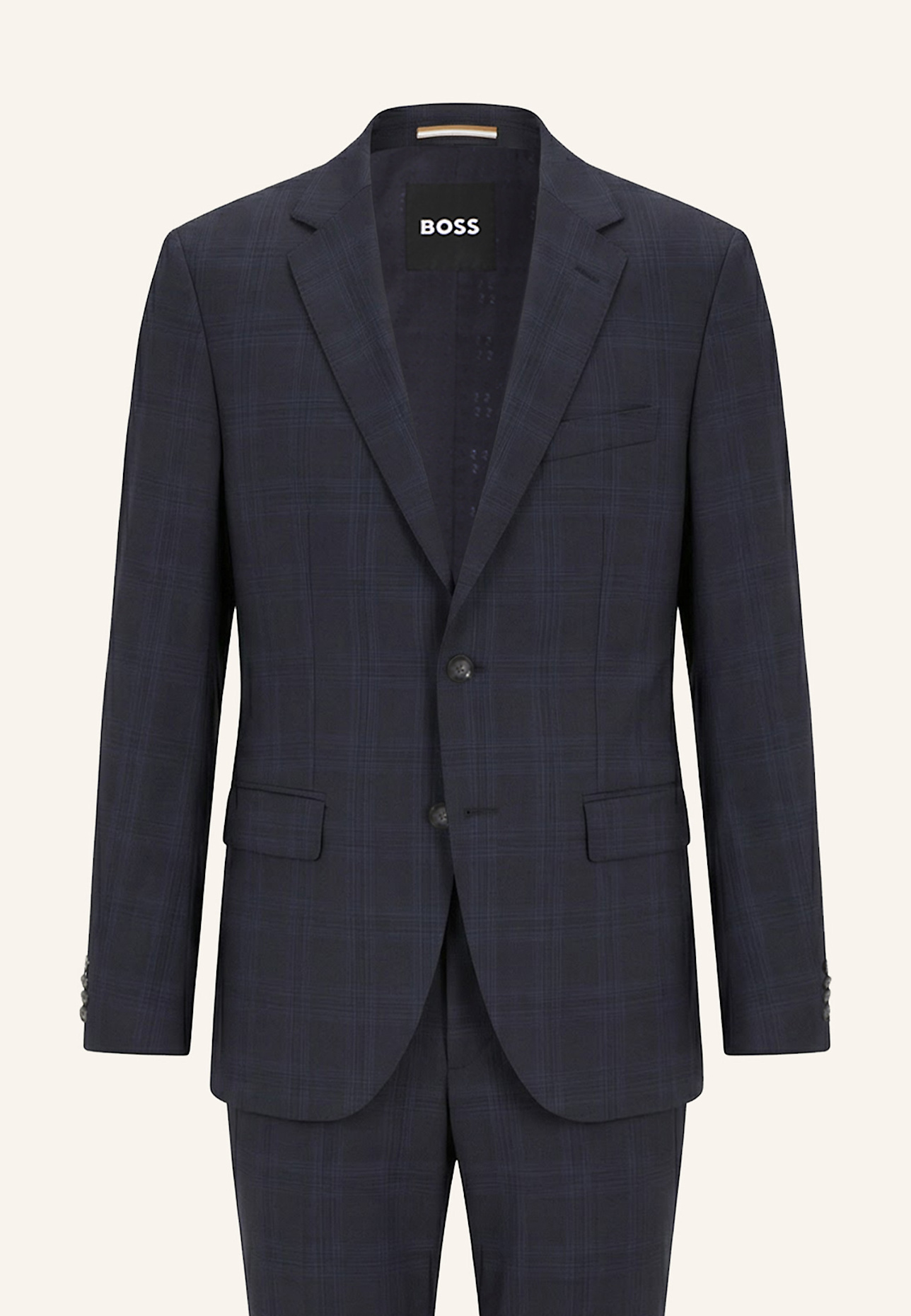 BOSS Business Anzug H-JECKSON-2PCS-253 Regular Fit: DUNKELBLAU