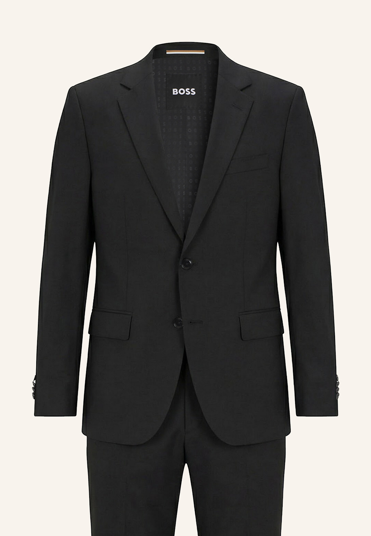 BOSS Business Anzug H-JECKSON-2PCS-253 Regular Fit: SCHWARZ