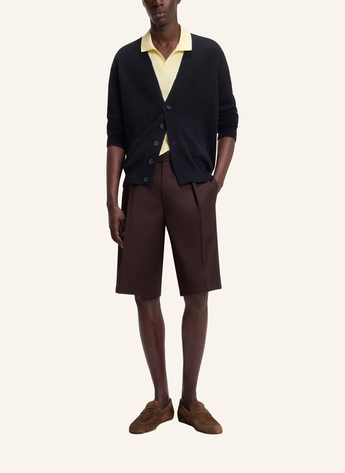 BOSS Casual Slipper BRIANN_L_SDPELO_DB: DUNKELBRAUN