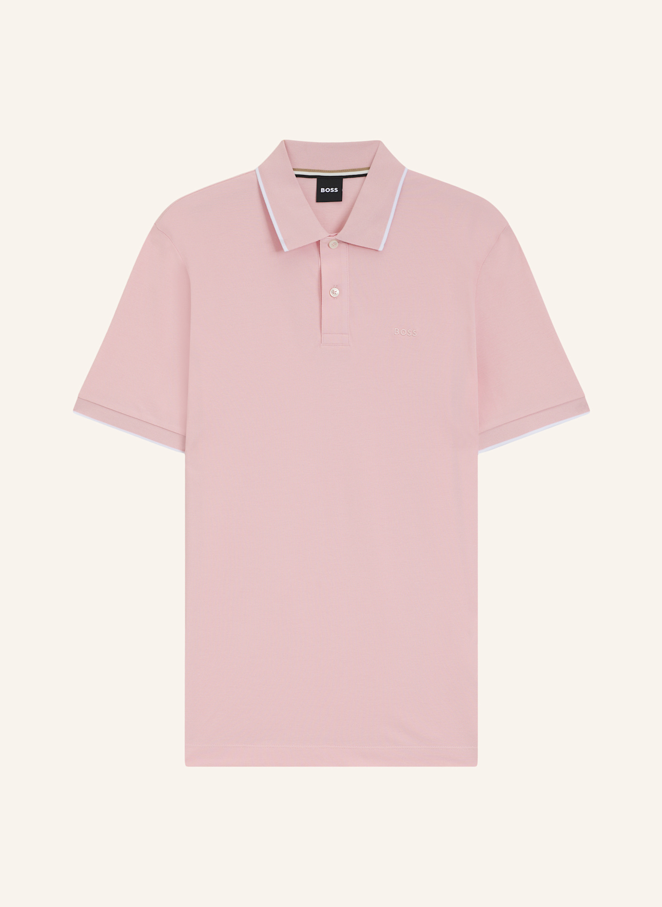 BOSS Poloshirt PARLAY 250_IN Regular Fit: HELLROSA