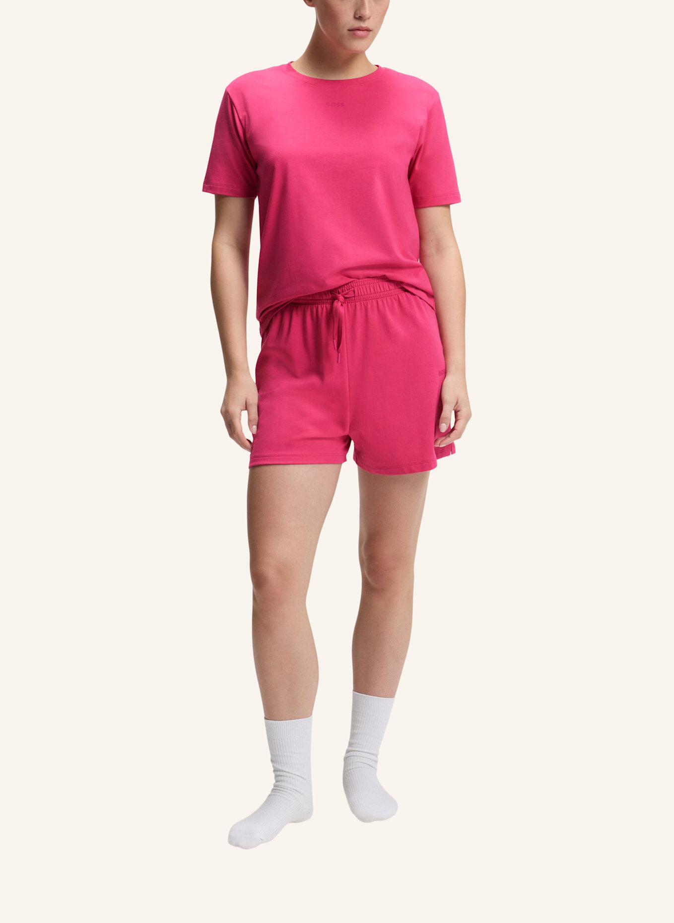 BOSS Schlafshirt CI: PINK