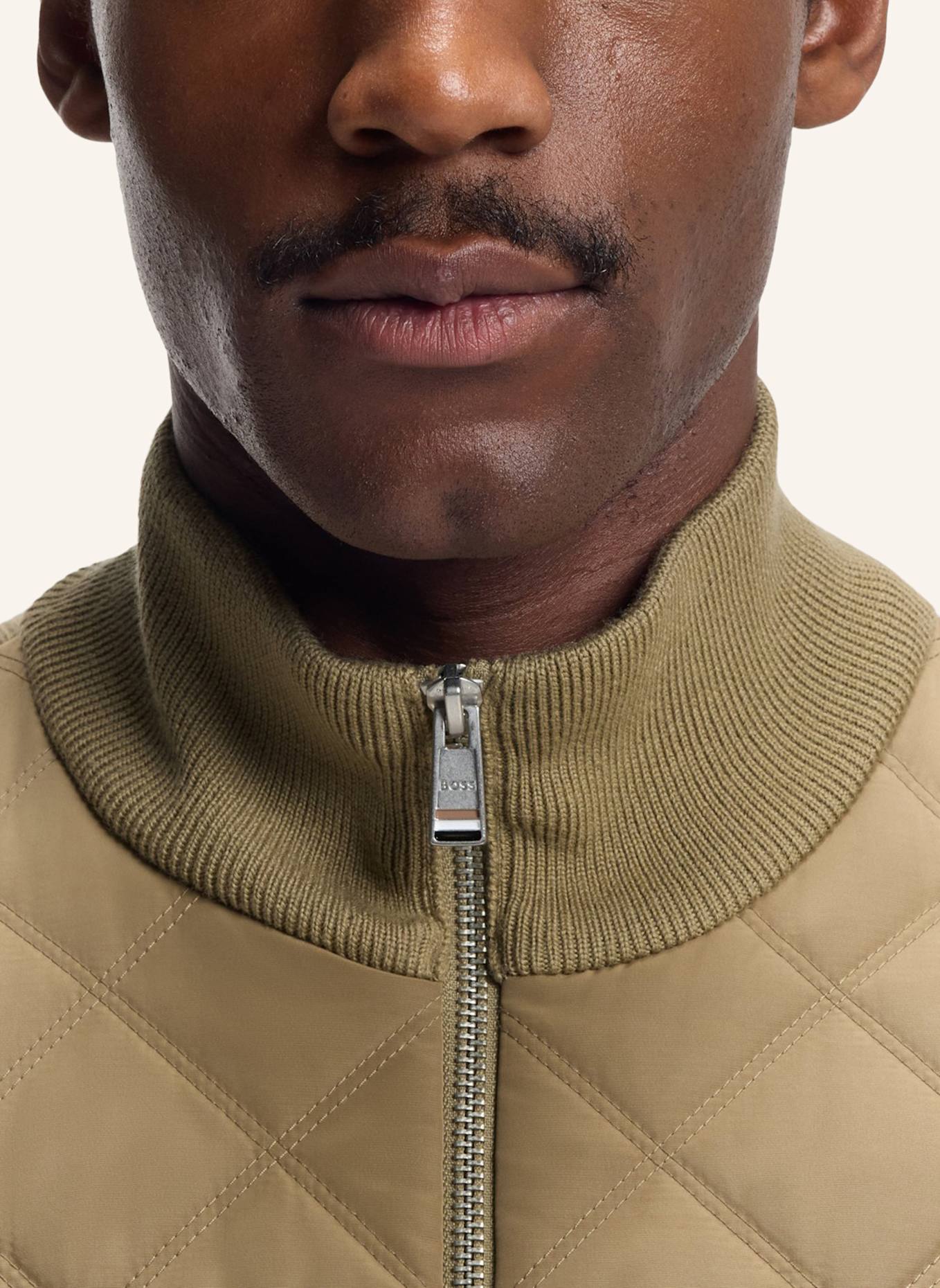 BOSS Casual Jacke C-UBON Regular Fit: KHAKI