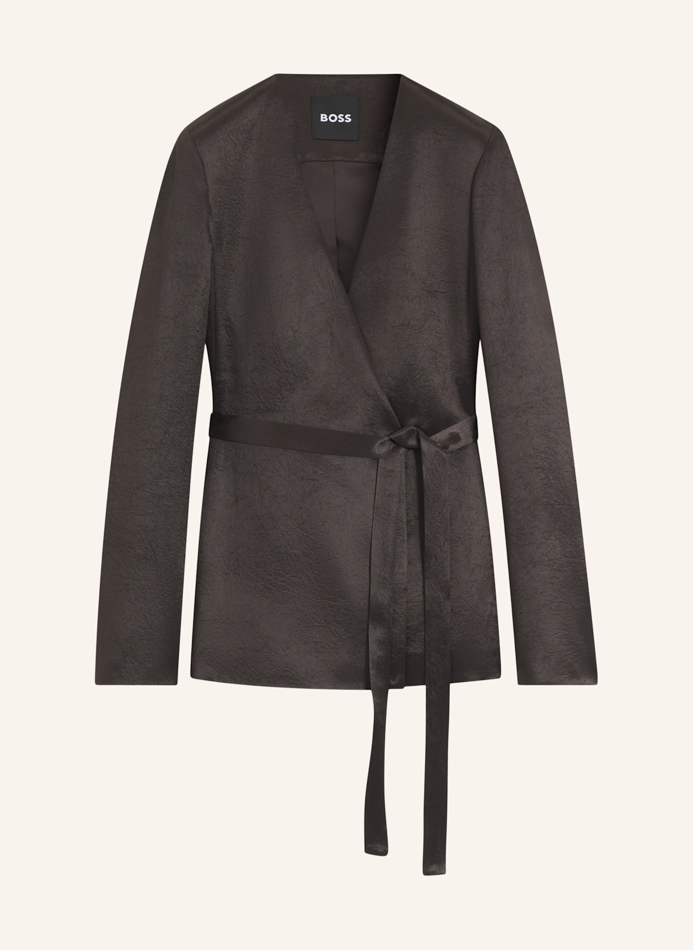 BOSS Blazer JIA15 Slim Fit: DUNKELBRAUN