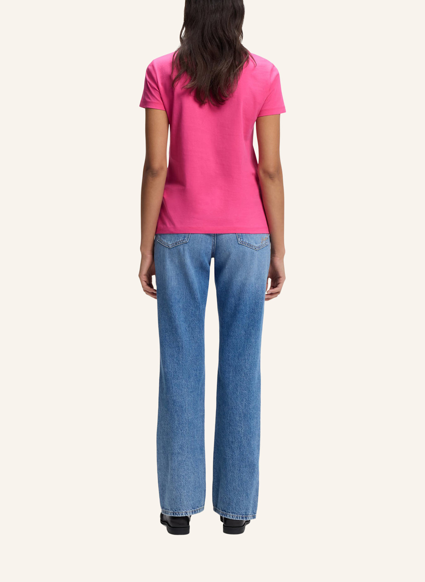 BOSS T-Shirt C_ESOGO_1 Regular Fit: PINK