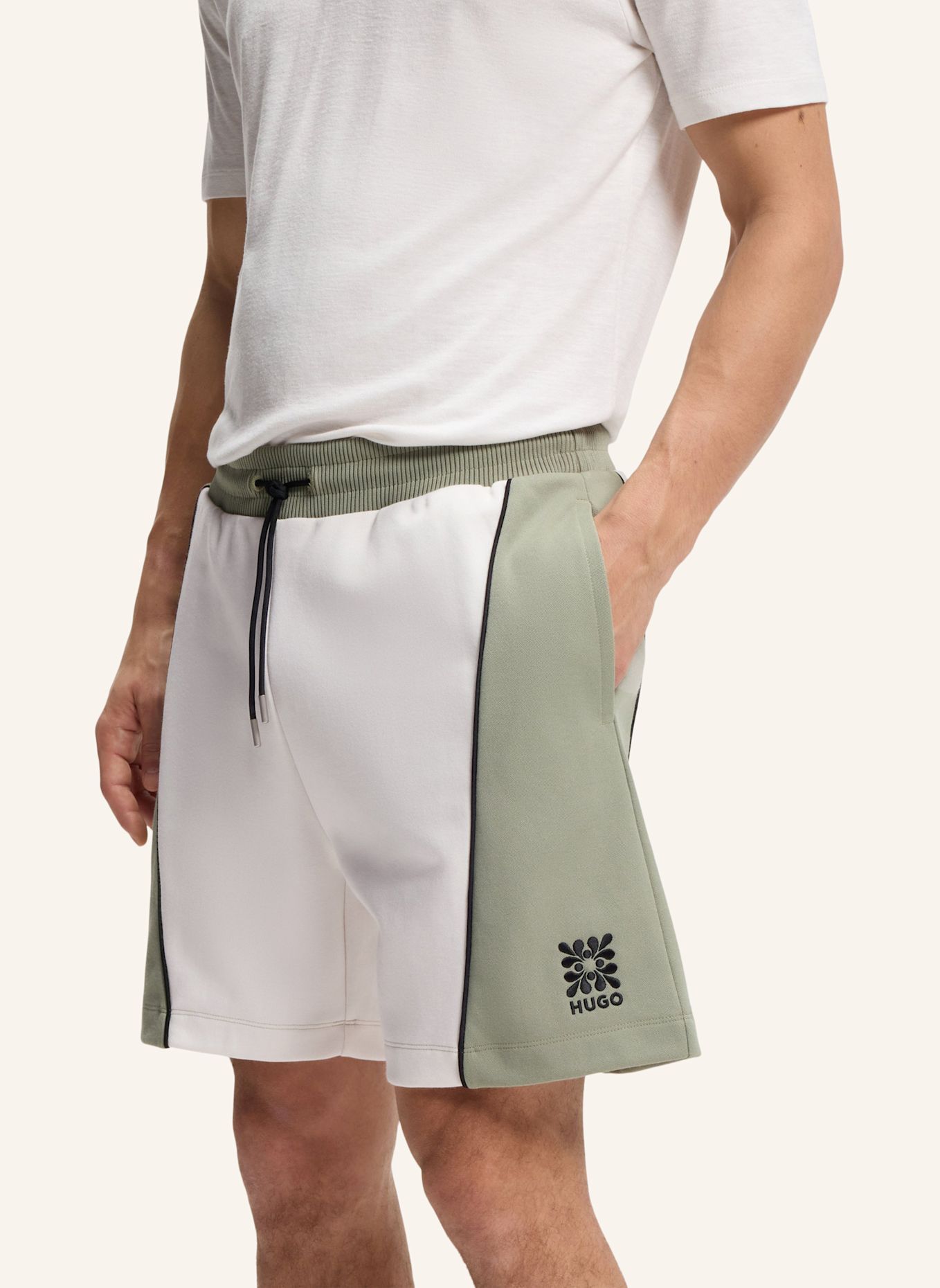 HUGO Casual Hose DARYNTO Regular Fit: HELLGRÜN