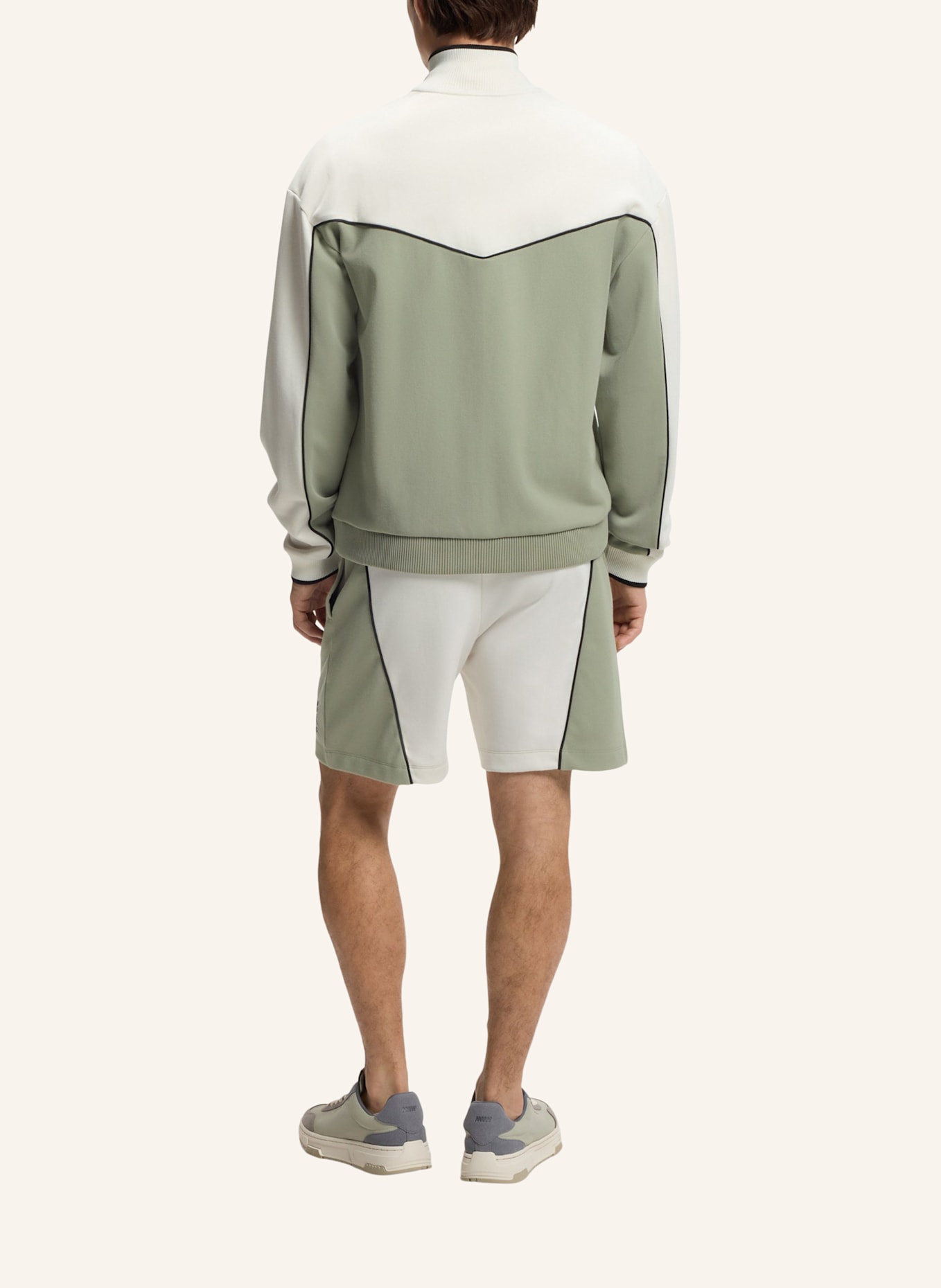 HUGO Sweatshirt DARYNT Relaxed Fit: HELLGRÜN