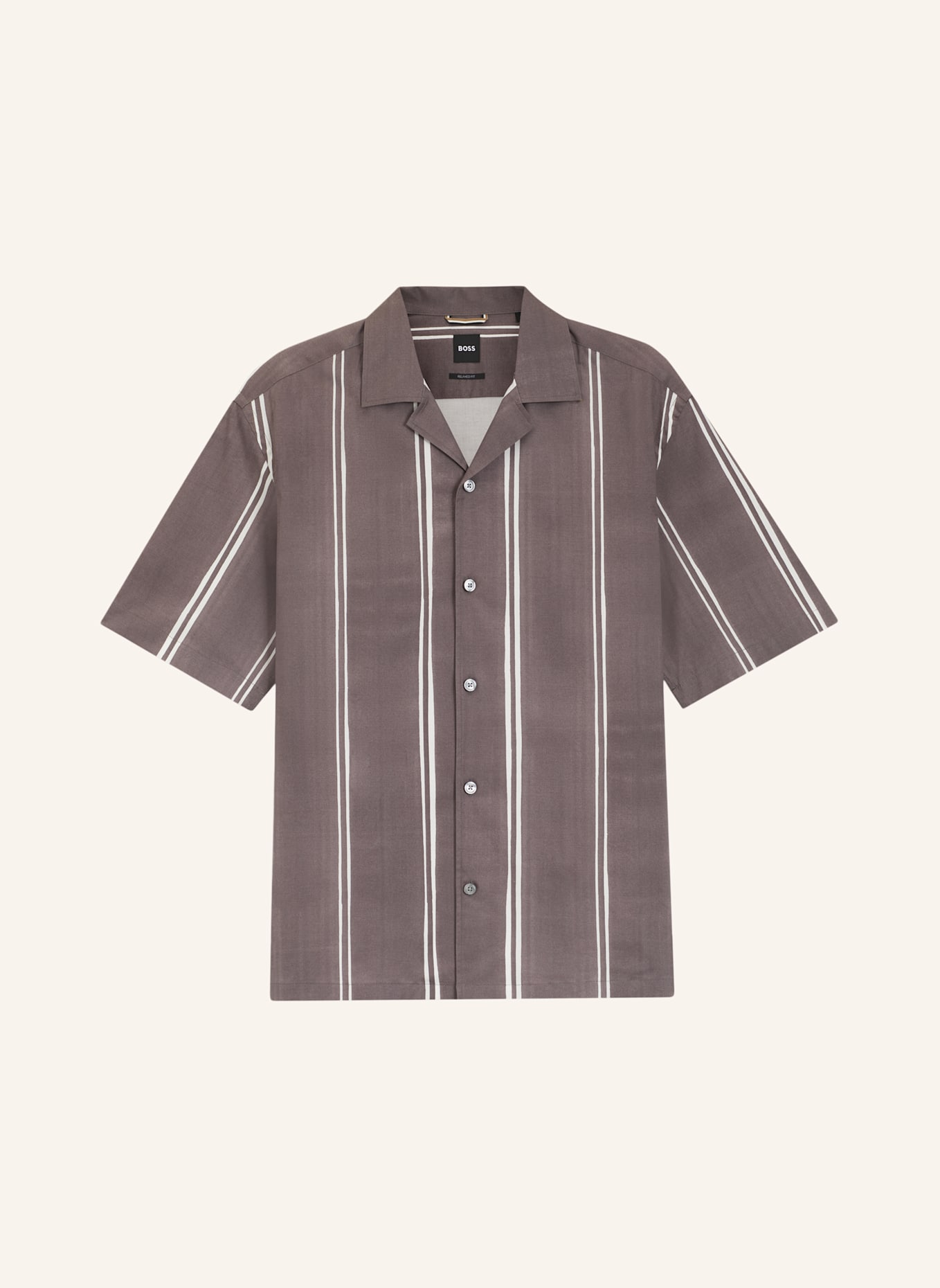 BOSS Casual Hemd C-LARS-CAMP-262 Relaxed Fit: LILA