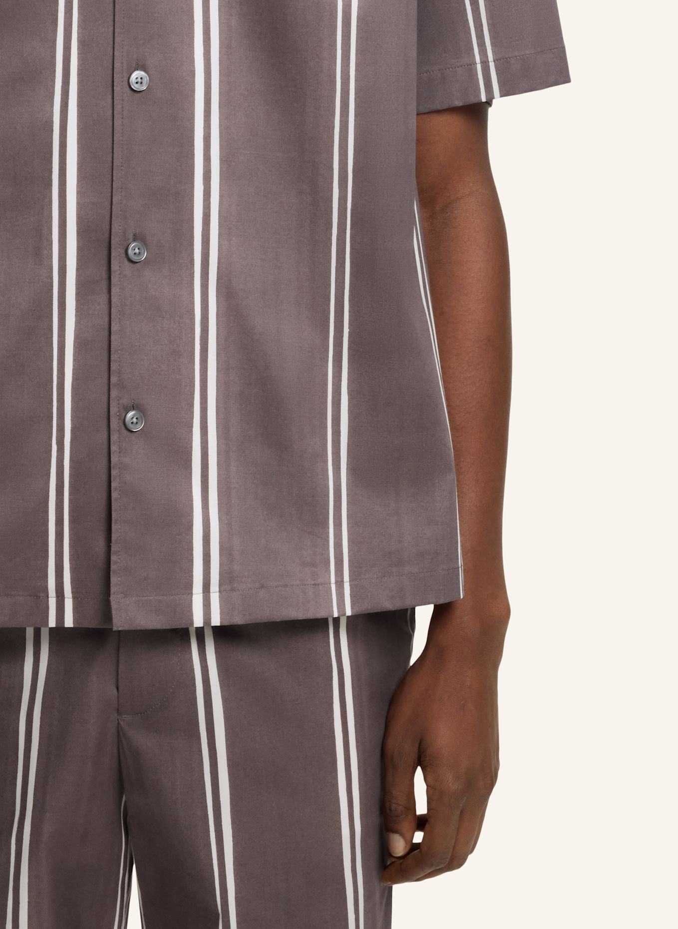 BOSS Casual Hemd C-LARS-CAMP-262 Relaxed Fit: LILA