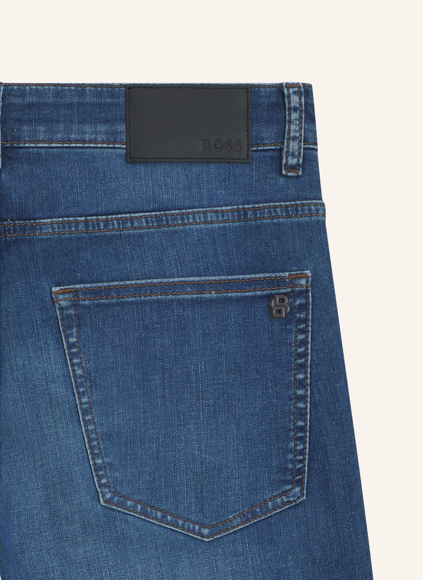 BOSS Jeans DELAWARE BO Slim Fit: BLAU
