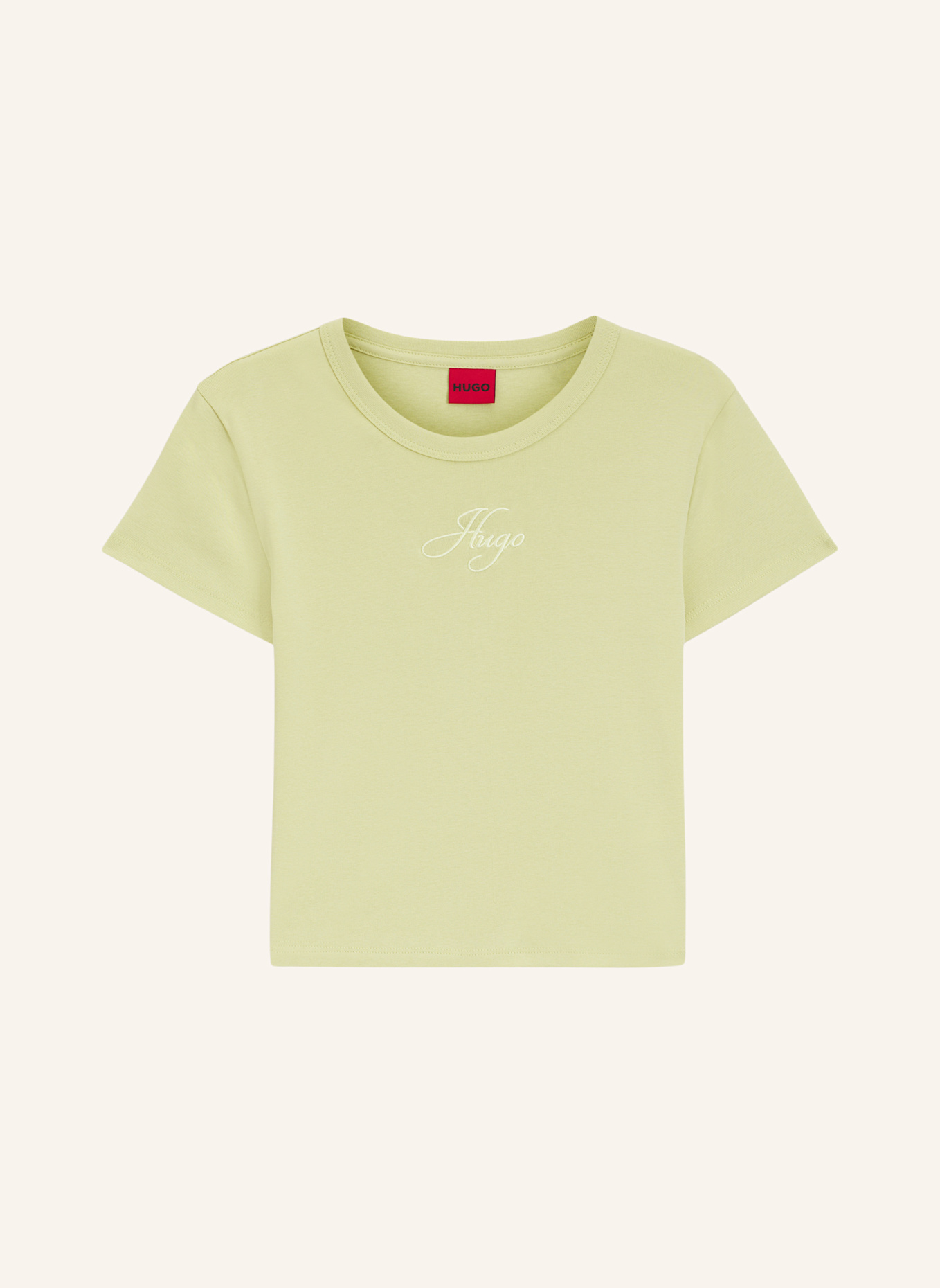 HUGO T-Shirt DELANOR_3: BEIGE
