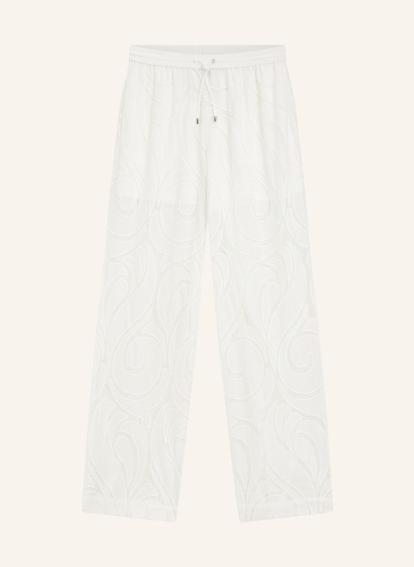 BOSS Business Hose TALISYA Relaxed Fit: WEISS