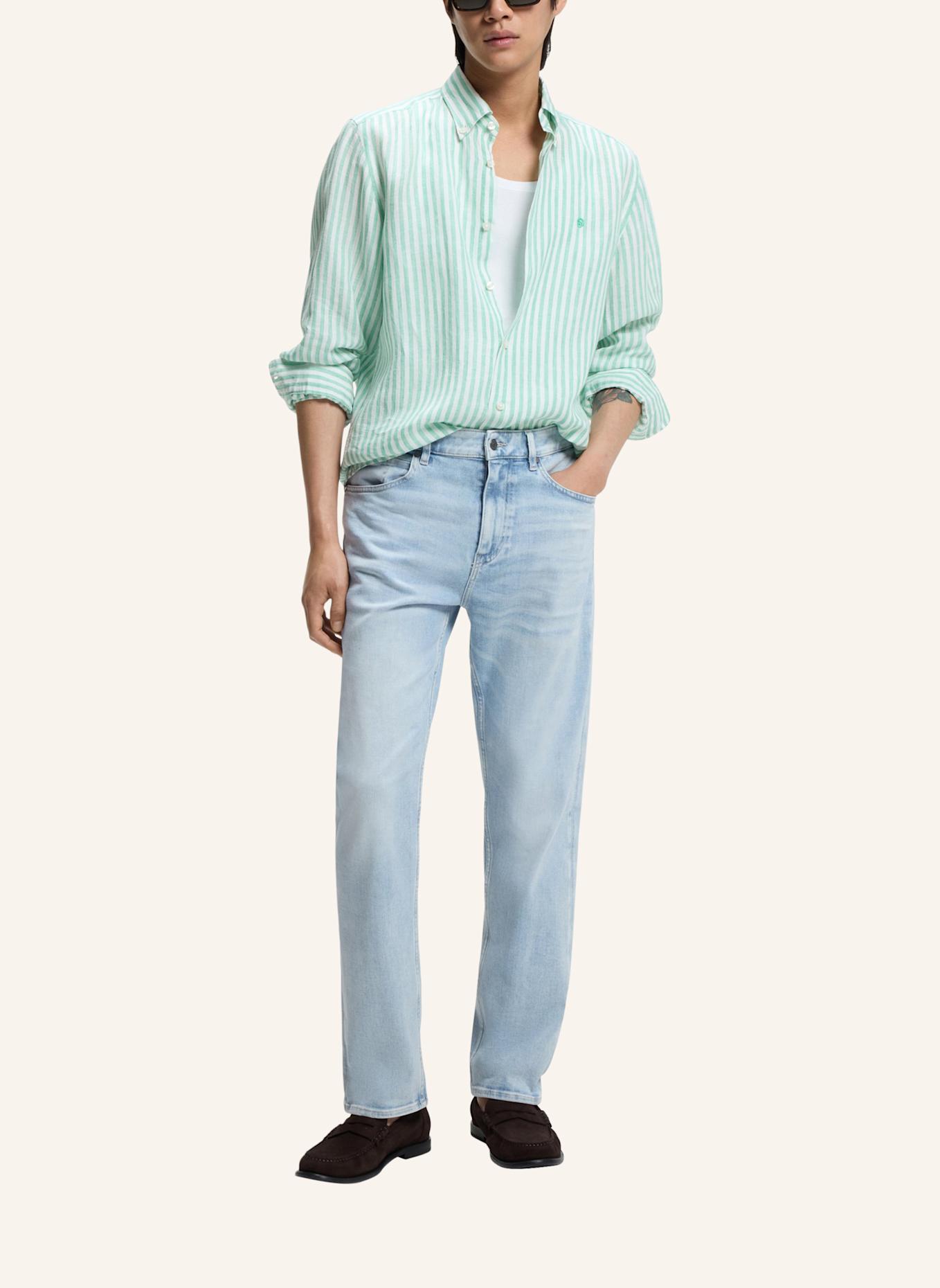 BOSS Casual Hemd H-LIAM-BD-E-C1-261 Regular Fit: MINT