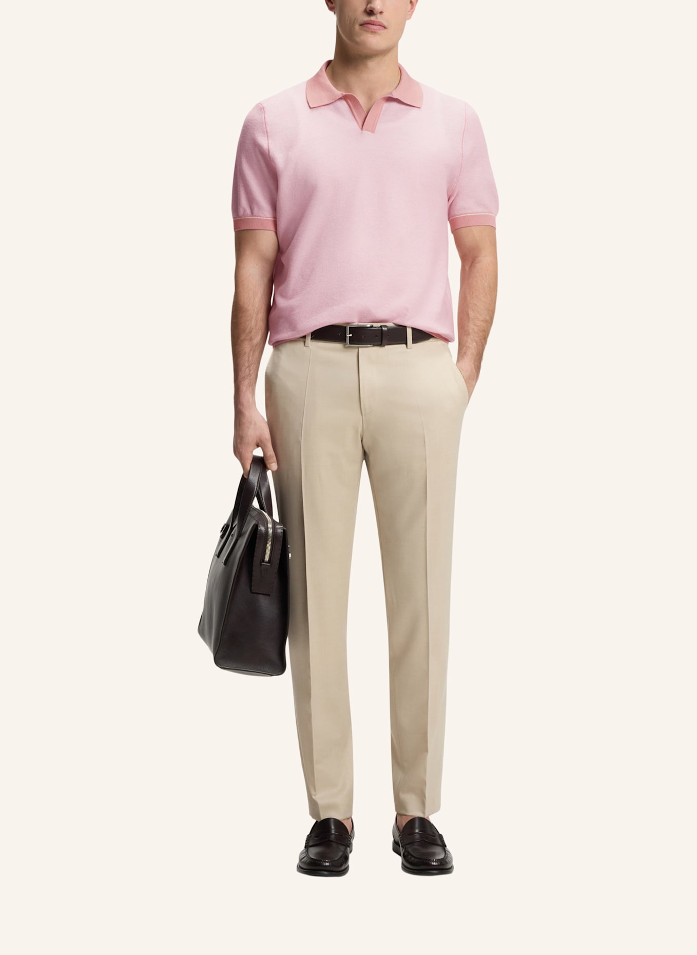 BOSS Pullover H-NARCISO Regular Fit: HELLROSA