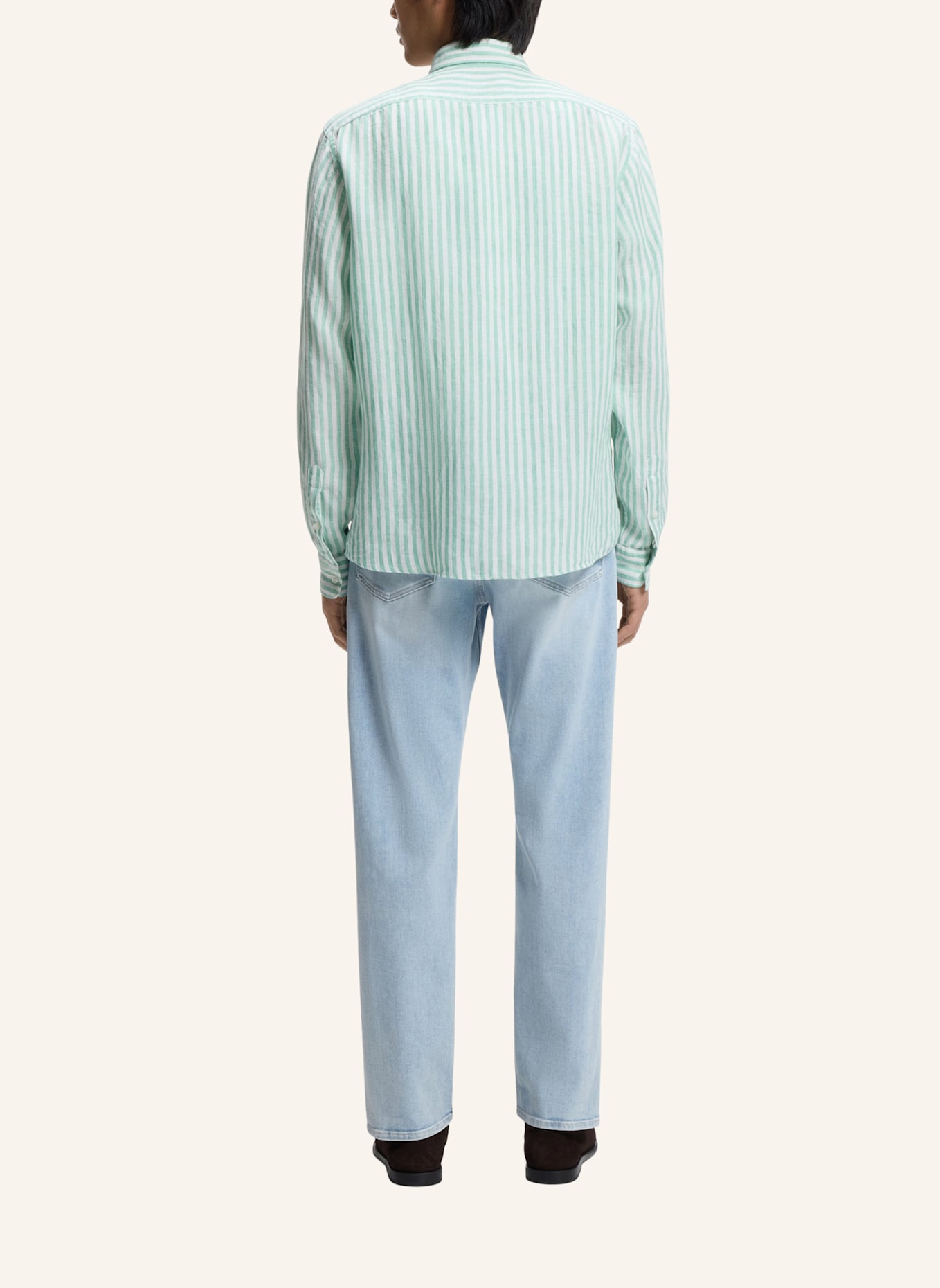 BOSS Casual Hemd H-LIAM-BD-E-C1-261 Regular Fit: MINT