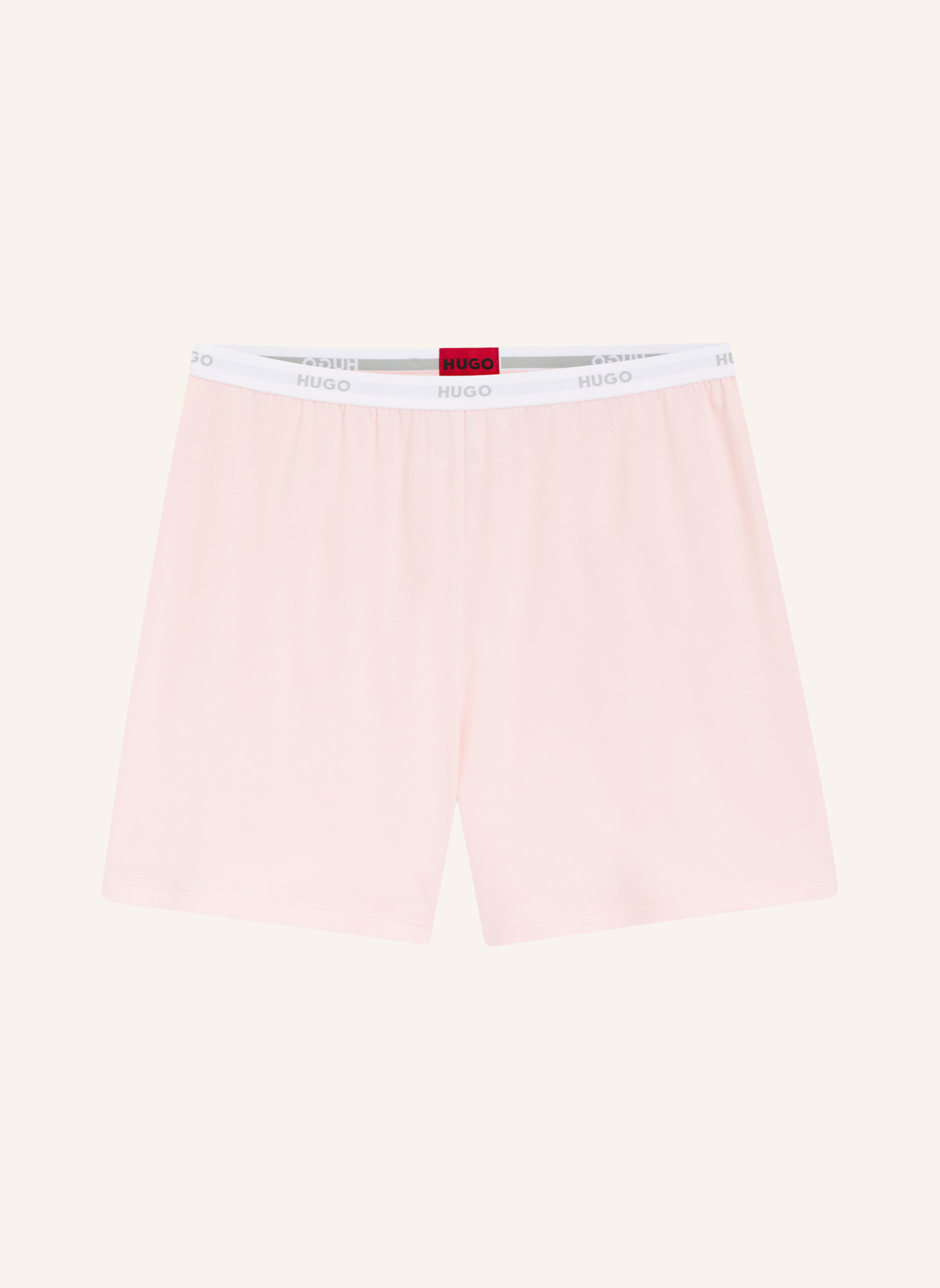 HUGO Pyjamas Unterteil HUGO ID SHORTS: HELLROSA