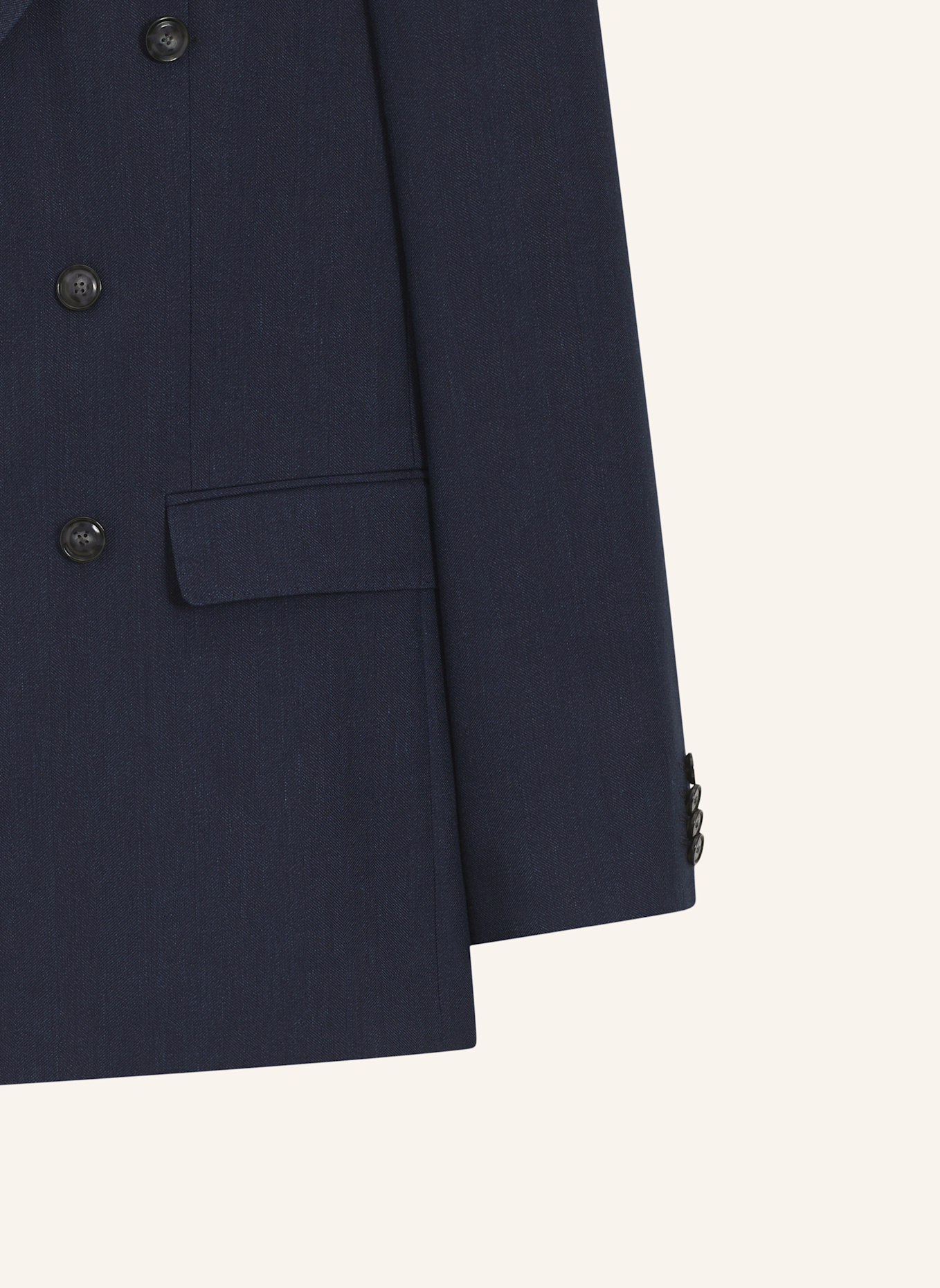 BOSS Business Anzug H-HUGE-2PCS-DB-254 Slim Fit: DUNKELBLAU