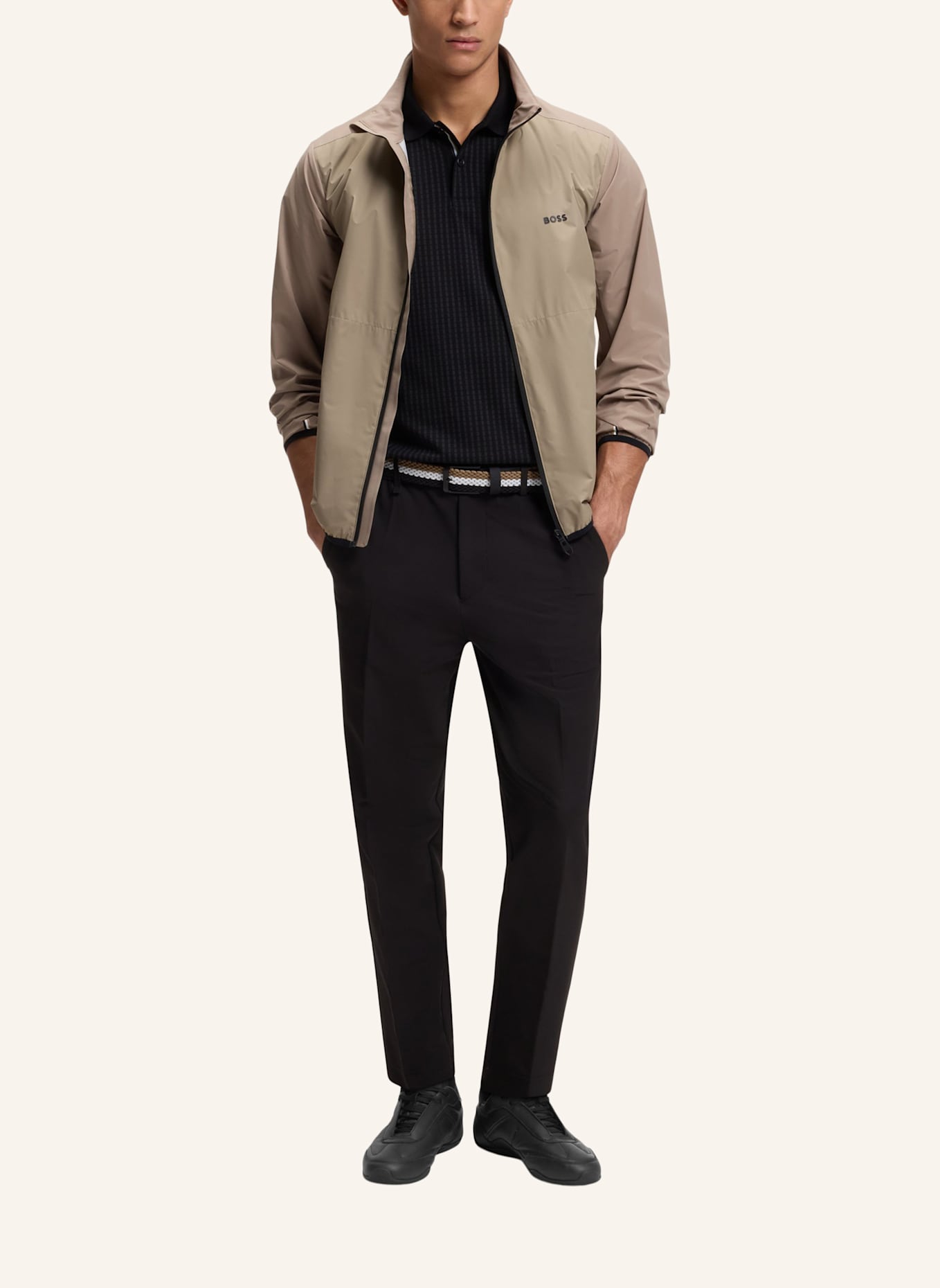 BOSS Sneaker JAYLEN_LOWP_LT: SCHWARZ