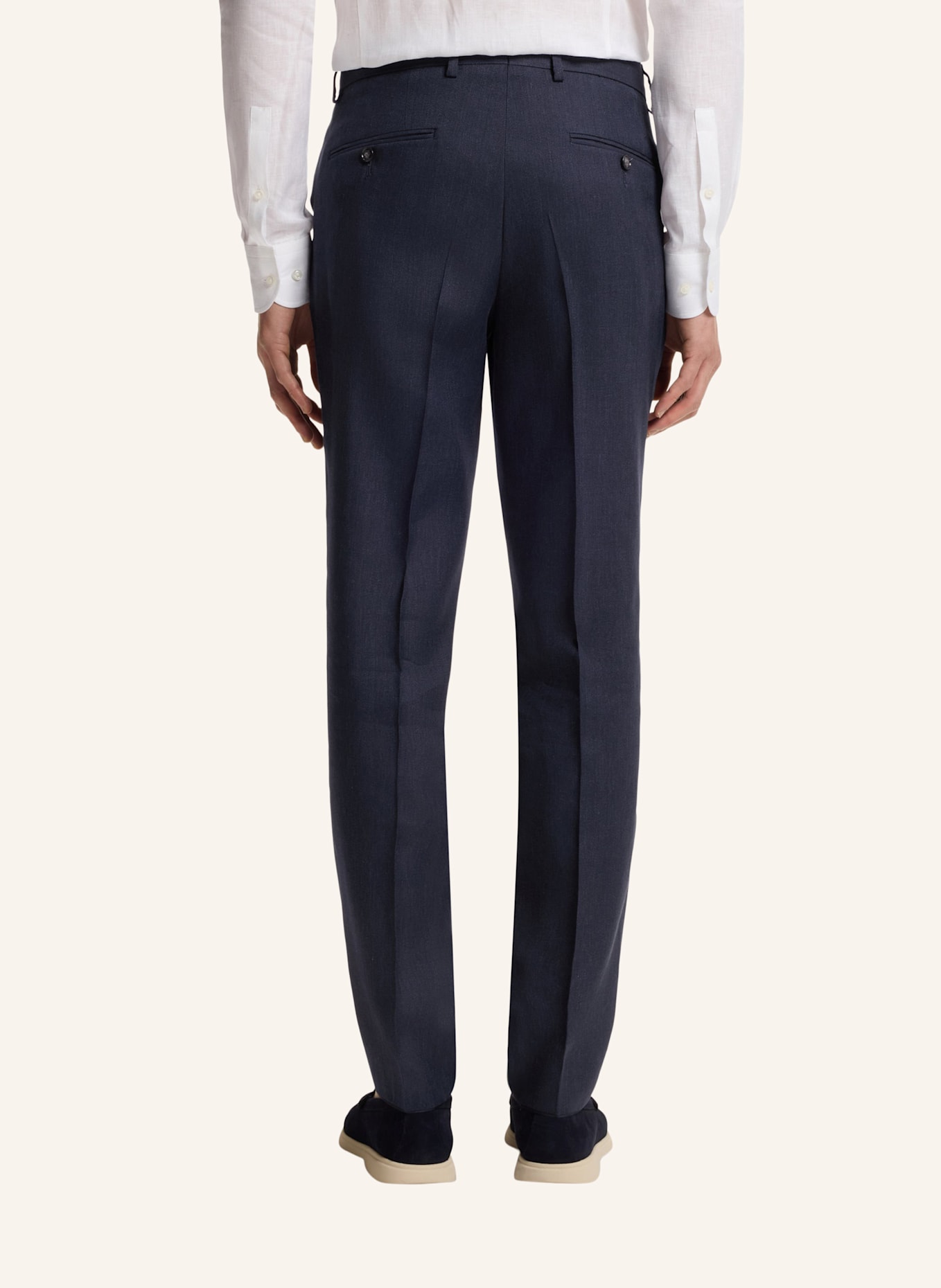 BOSS Business Anzug H-HUGE-2PCS-DB-254 Slim Fit: DUNKELBLAU