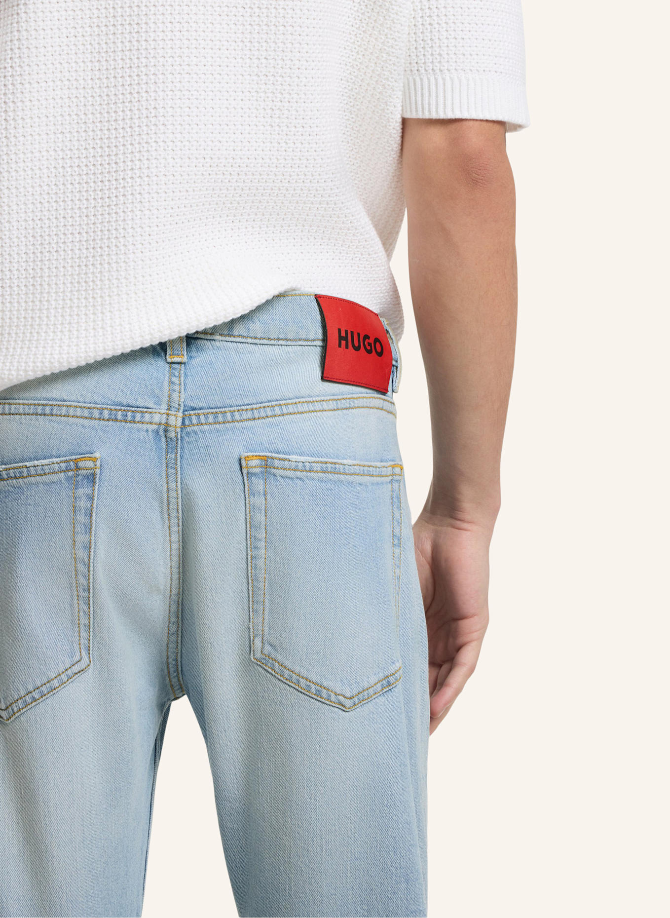 HUGO Jeans HUGO 734 Extra-Slim Fit: HELLBLAU