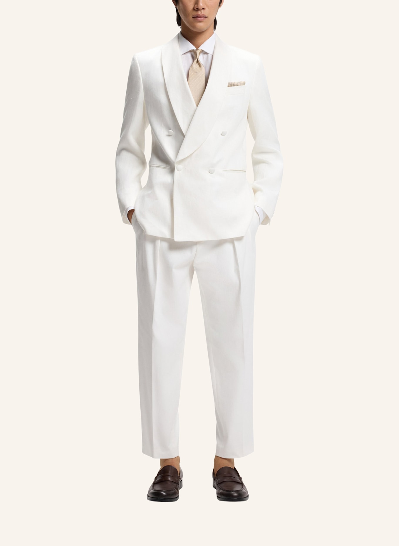 BOSS Blazer H-HUTSON-DB-SC-26﻿2 Slim Fit: WEISS