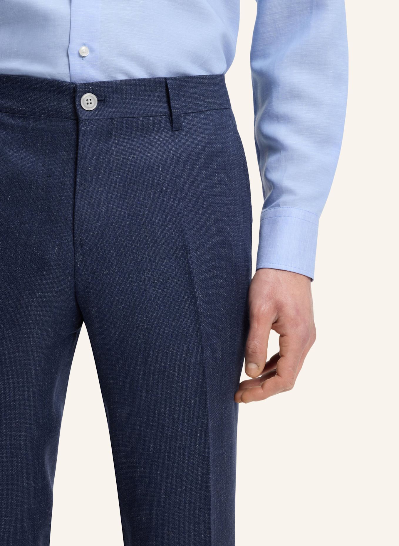 BOSS Business Hose C-GENIUS-262 Slim Fit: BLAU