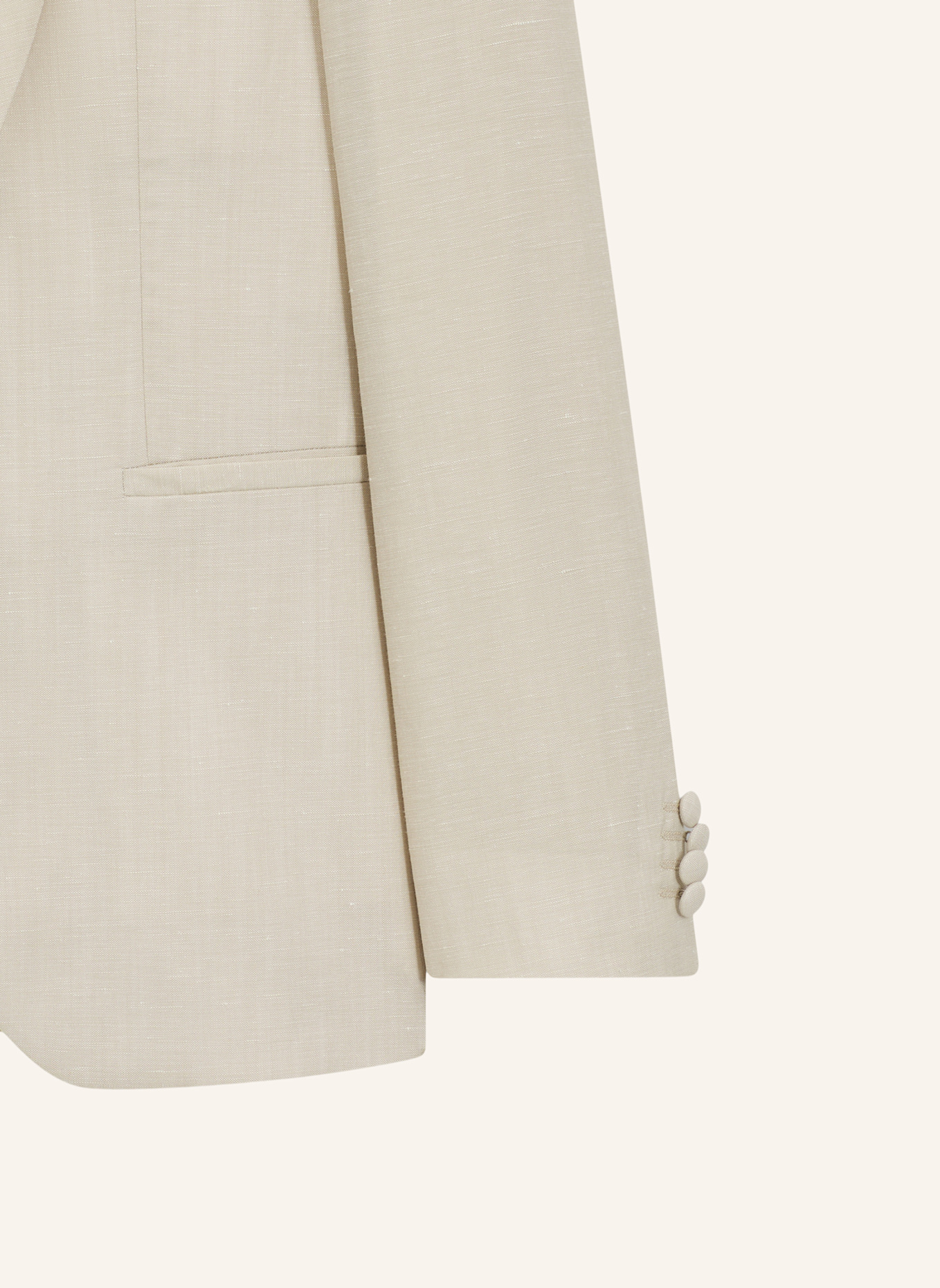 BOSS Business Anzug H-HUGE-2PCS-TUX-262 Slim Fit: BEIGE