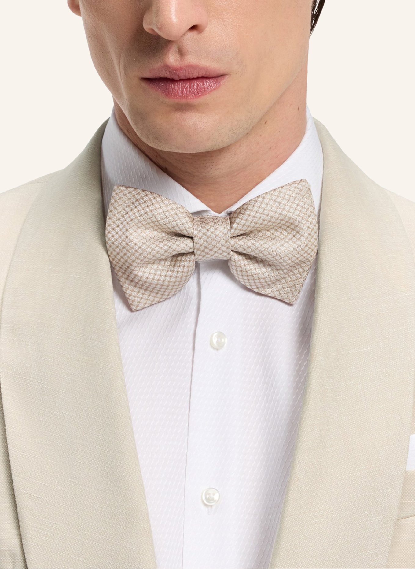 BOSS Business Anzug H-HUGE-2PCS-TUX-262 Slim Fit: BEIGE