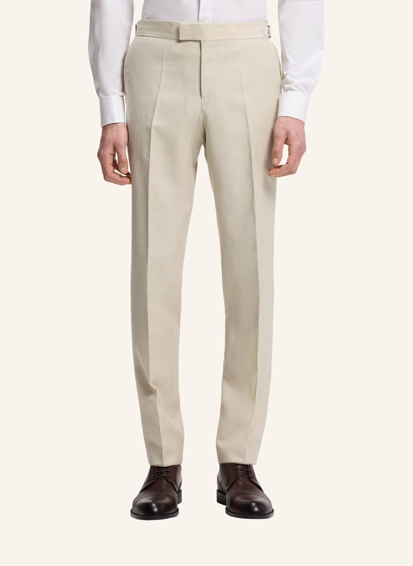 BOSS Business Anzug H-HUGE-2PCS-TUX-262 Slim Fit: BEIGE