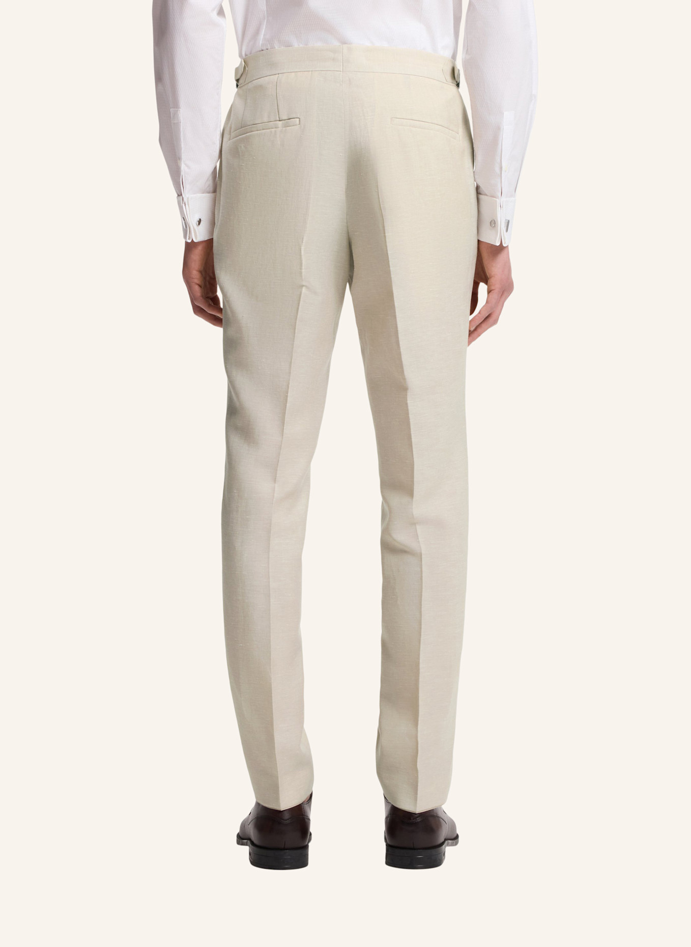 BOSS Business Anzug H-HUGE-2PCS-TUX-262 Slim Fit: BEIGE