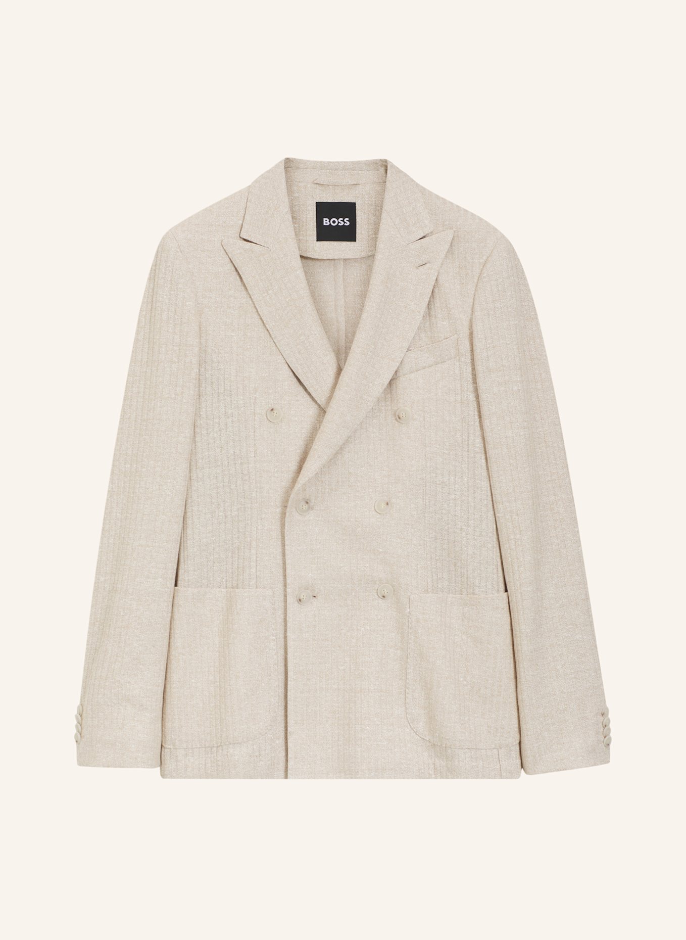 BOSS Blazer C-HANRY-J-DB-262 Slim Fit: BEIGE