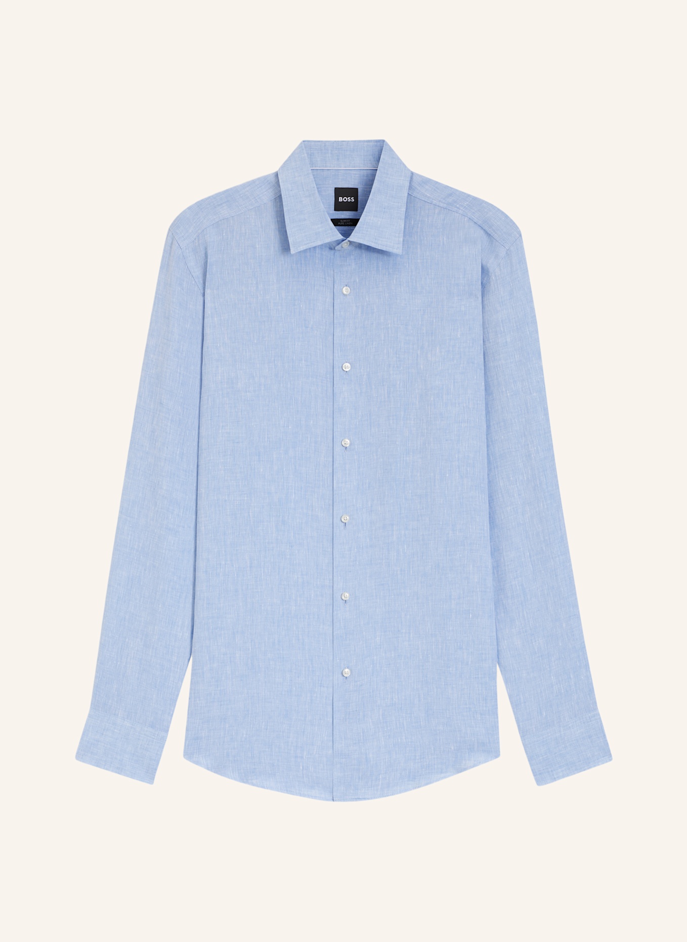 BOSS Business Hemd H-HANK-K-C1-261 Slim Fit: HELLBLAU