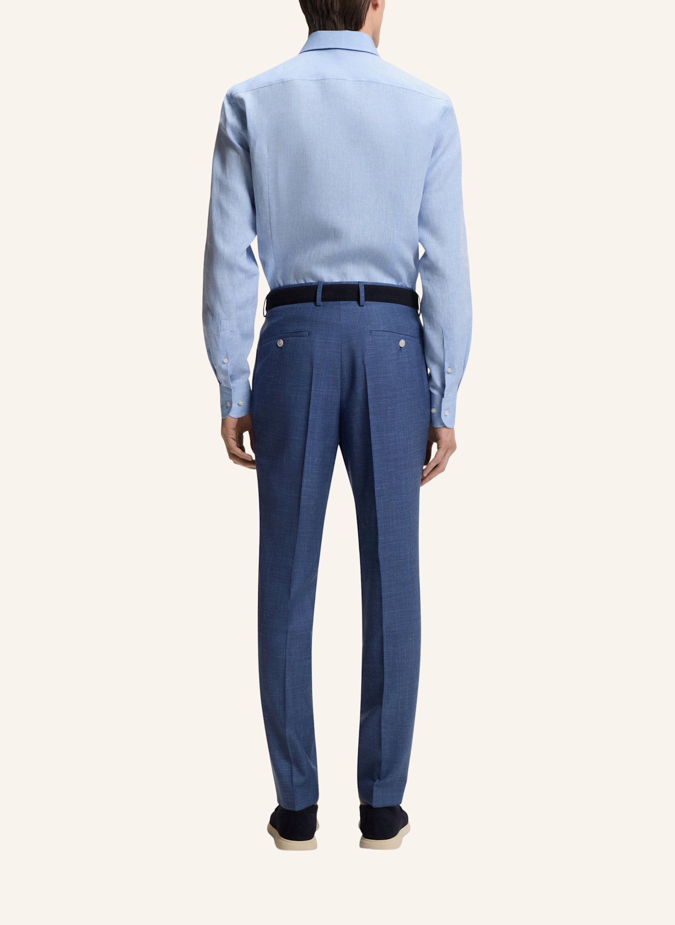 BOSS Business Hemd H-HANK-K-C1-261 Slim Fit: HELLBLAU