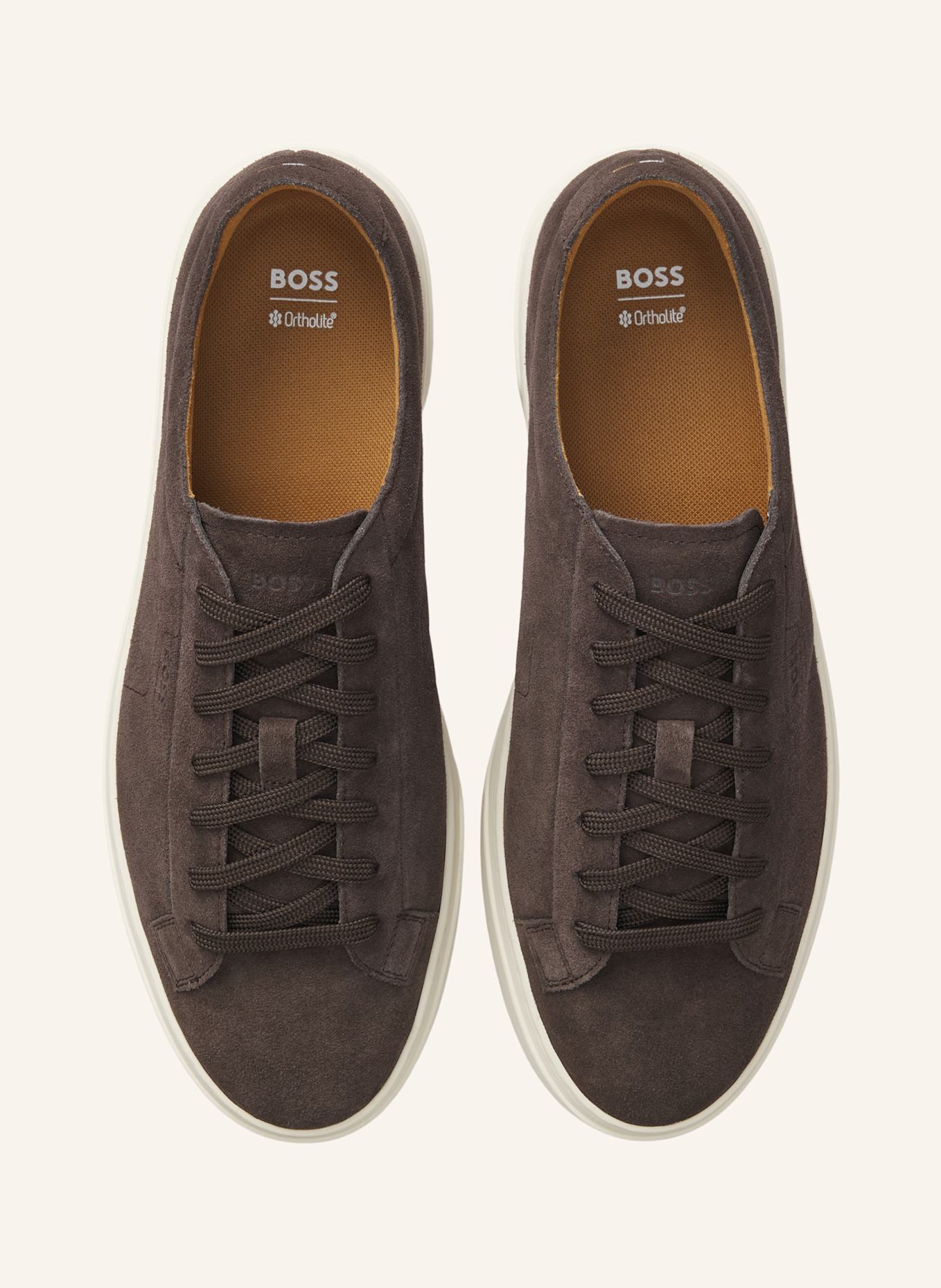 BOSS Sneaker KIERAN_TENN_WCSD: DUNKELBRAUN