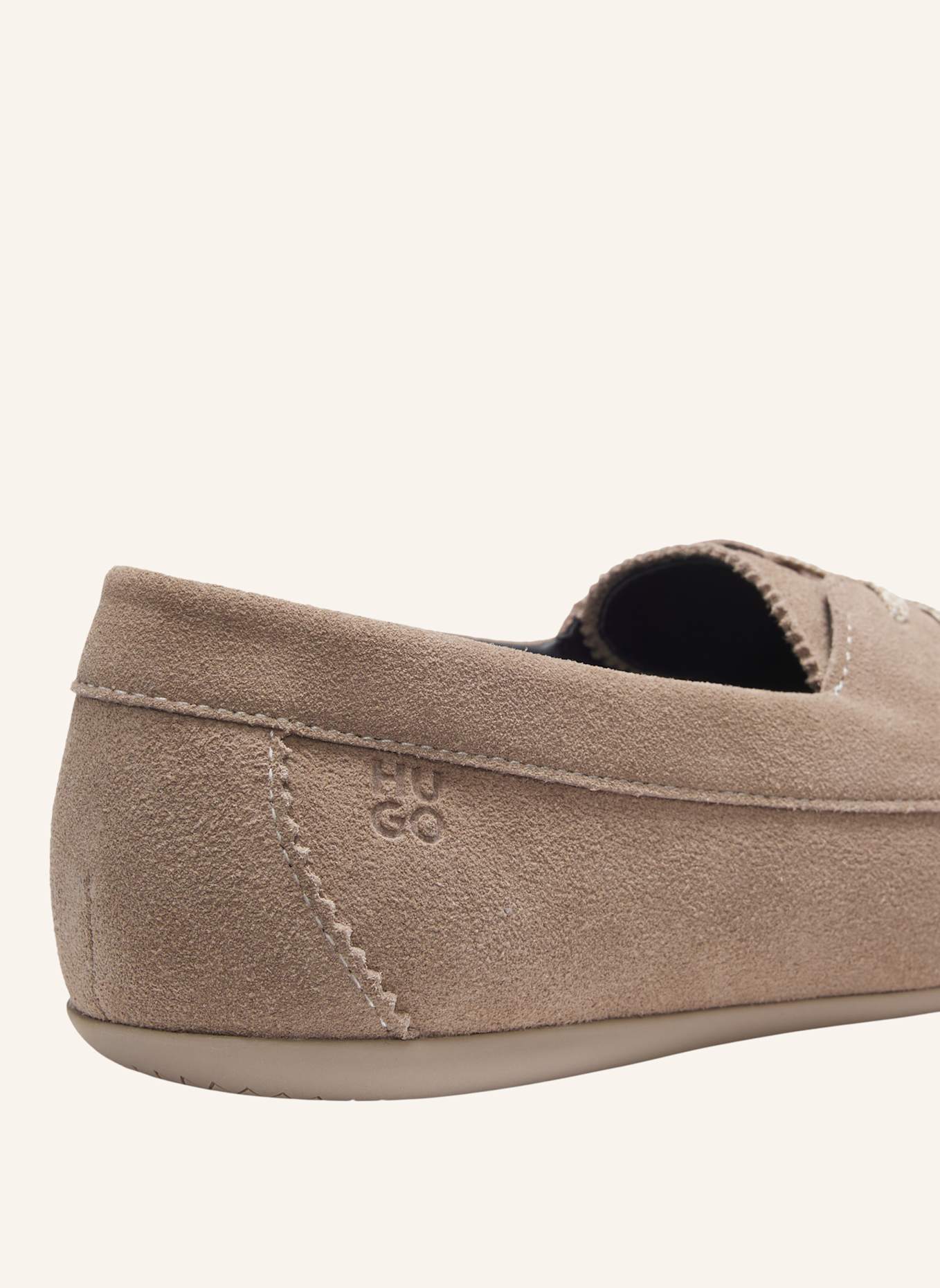 HUGO Flacher Schuh MYSTIE_MOCC_SD: HELLBRAUN