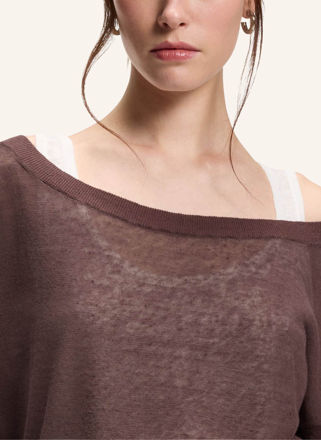 BOSS Pullover FULIPANOX: WEISS